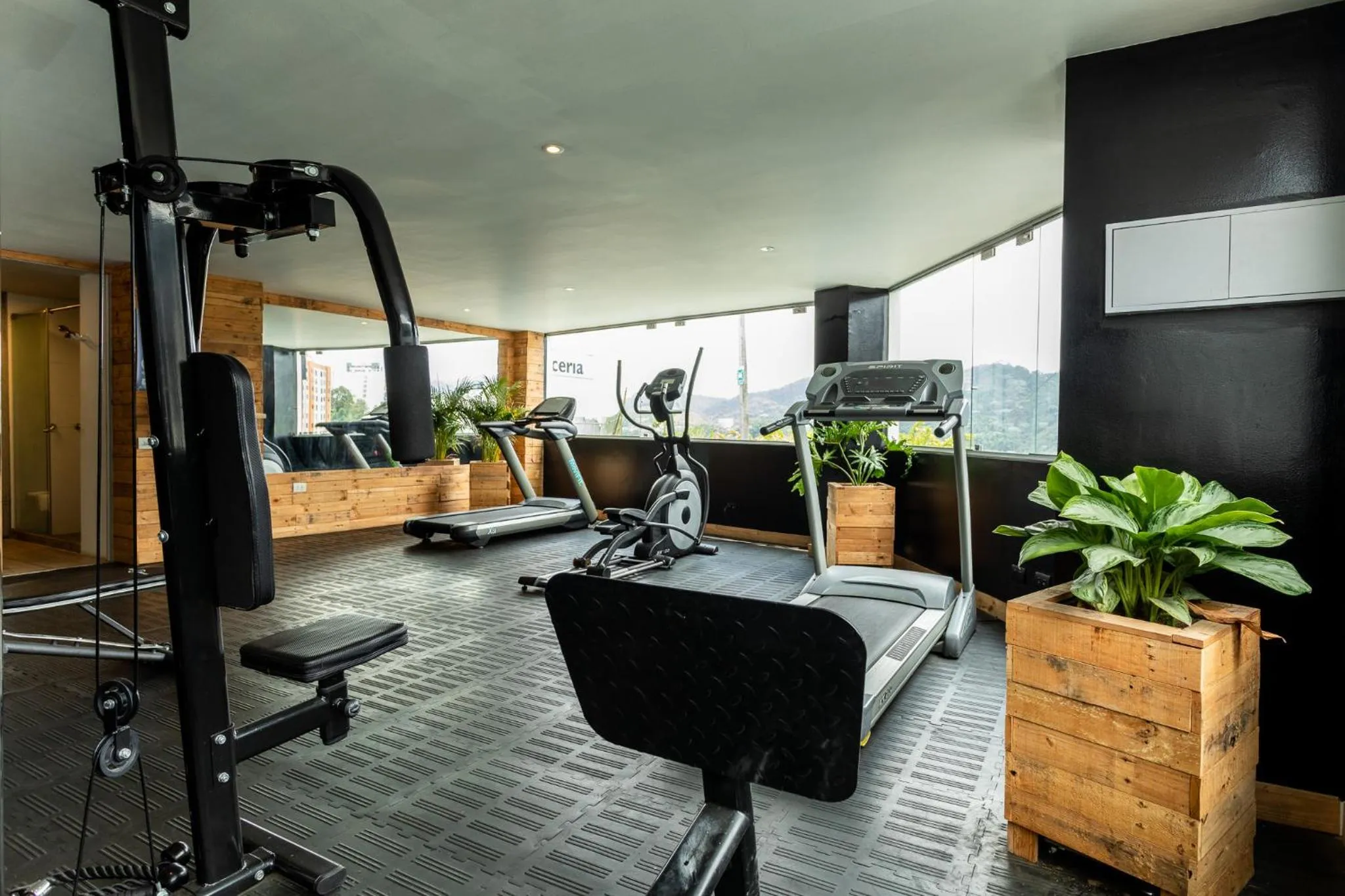 Fitness centre/facilities in Hotel Carretero