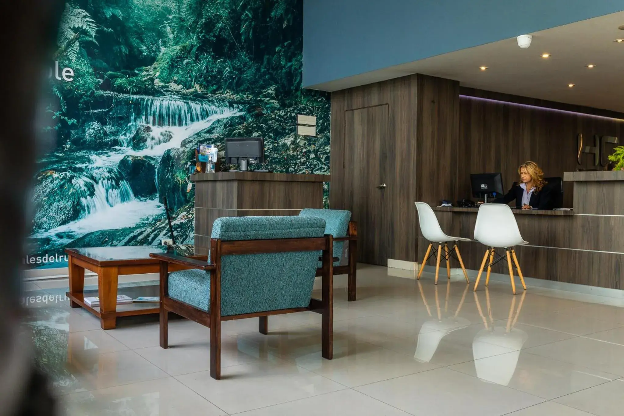 Lobby or reception in Hotel Carretero Lobby or reception in Hotel Carretero