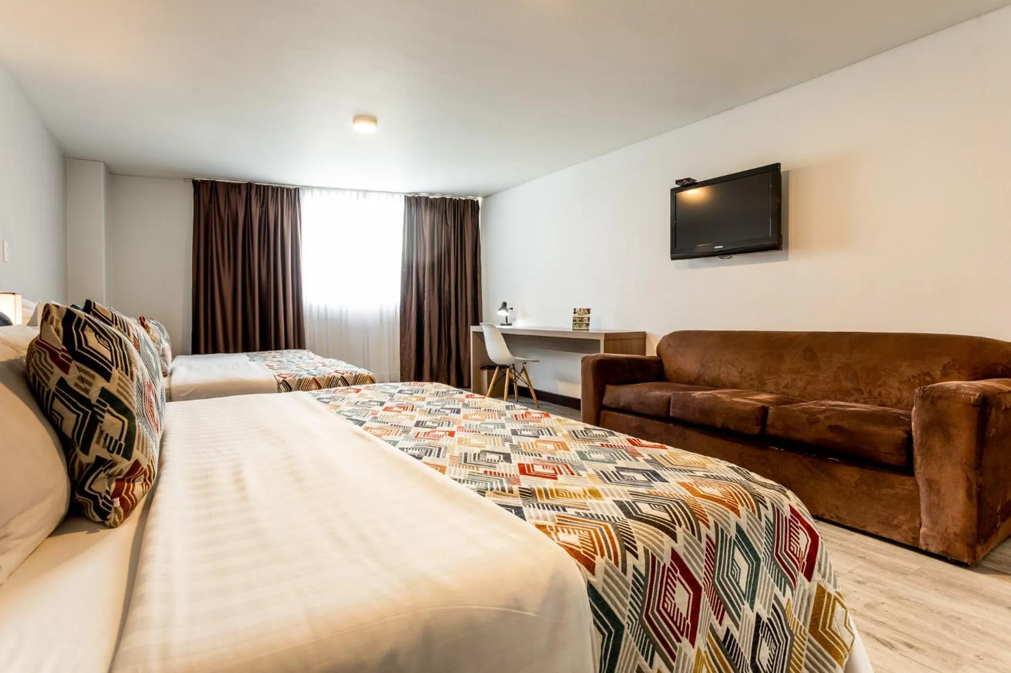 Bed in Hotel Carretero