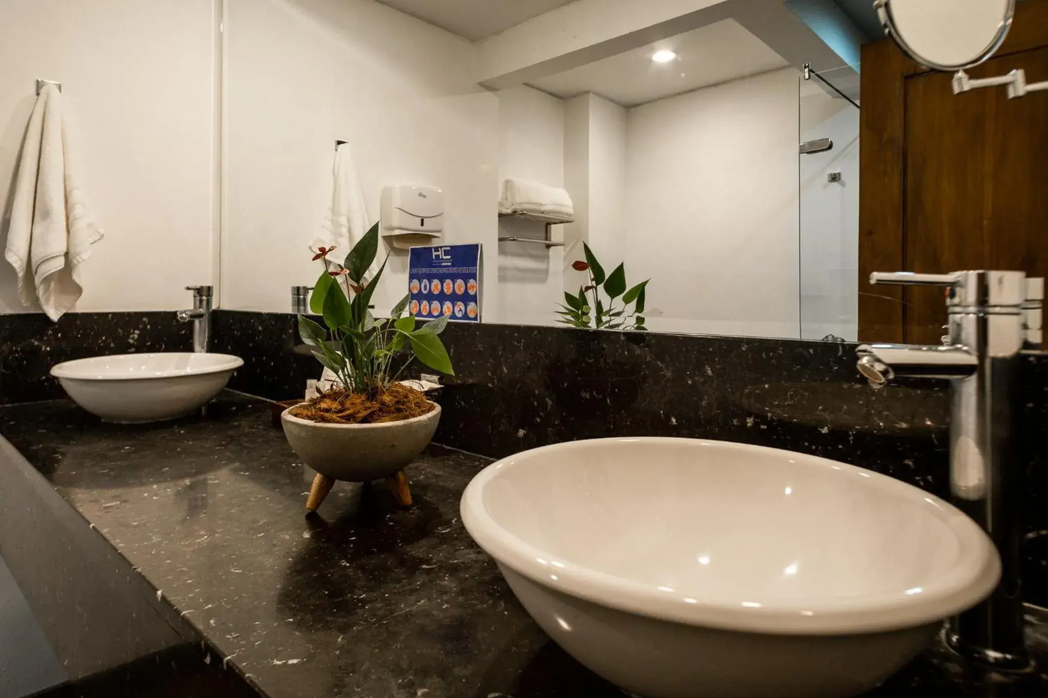 Bathroom in Hotel Carretero Bathroom in Hotel Carretero