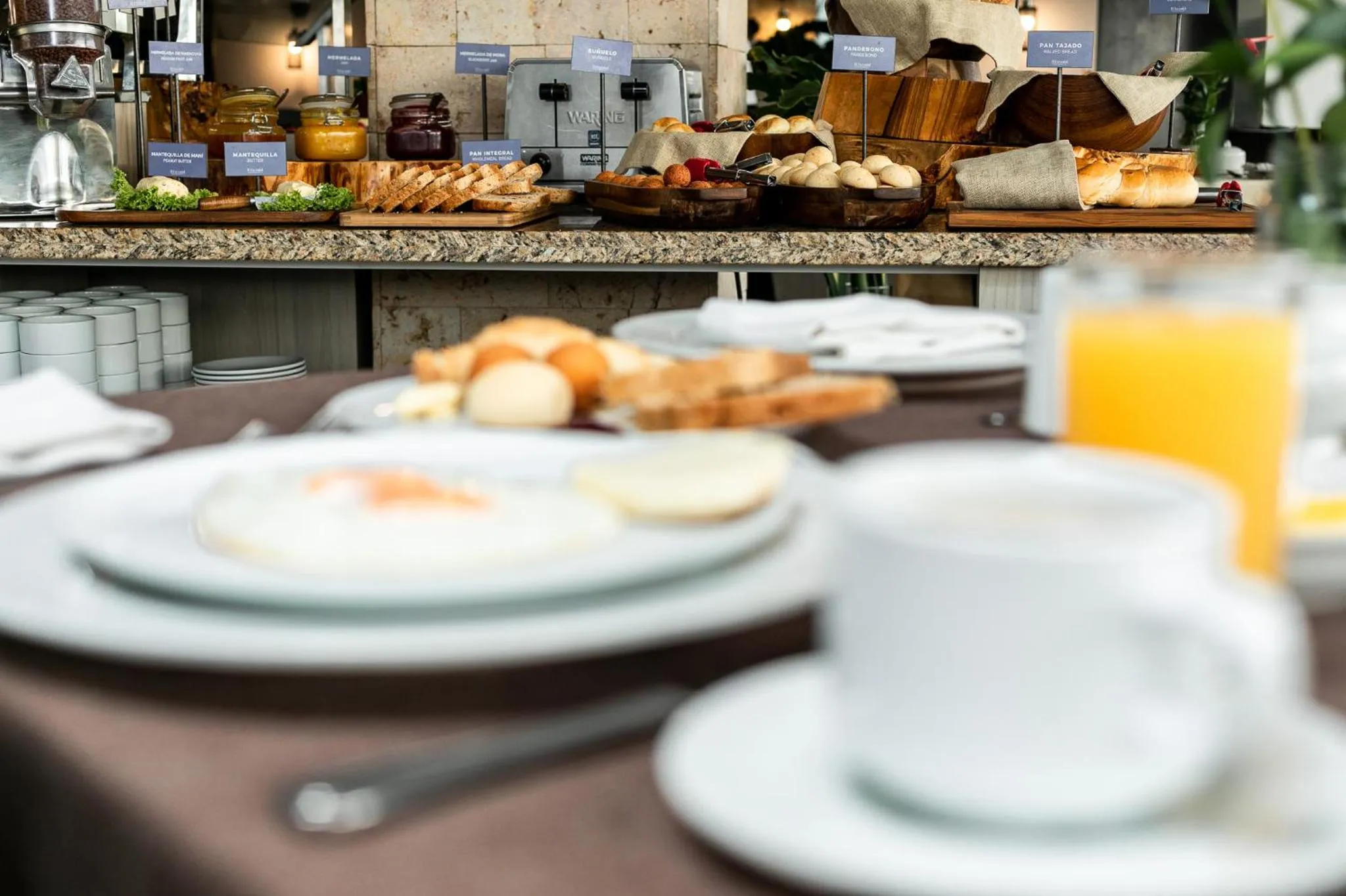 Breakfast in Hotel Carretero