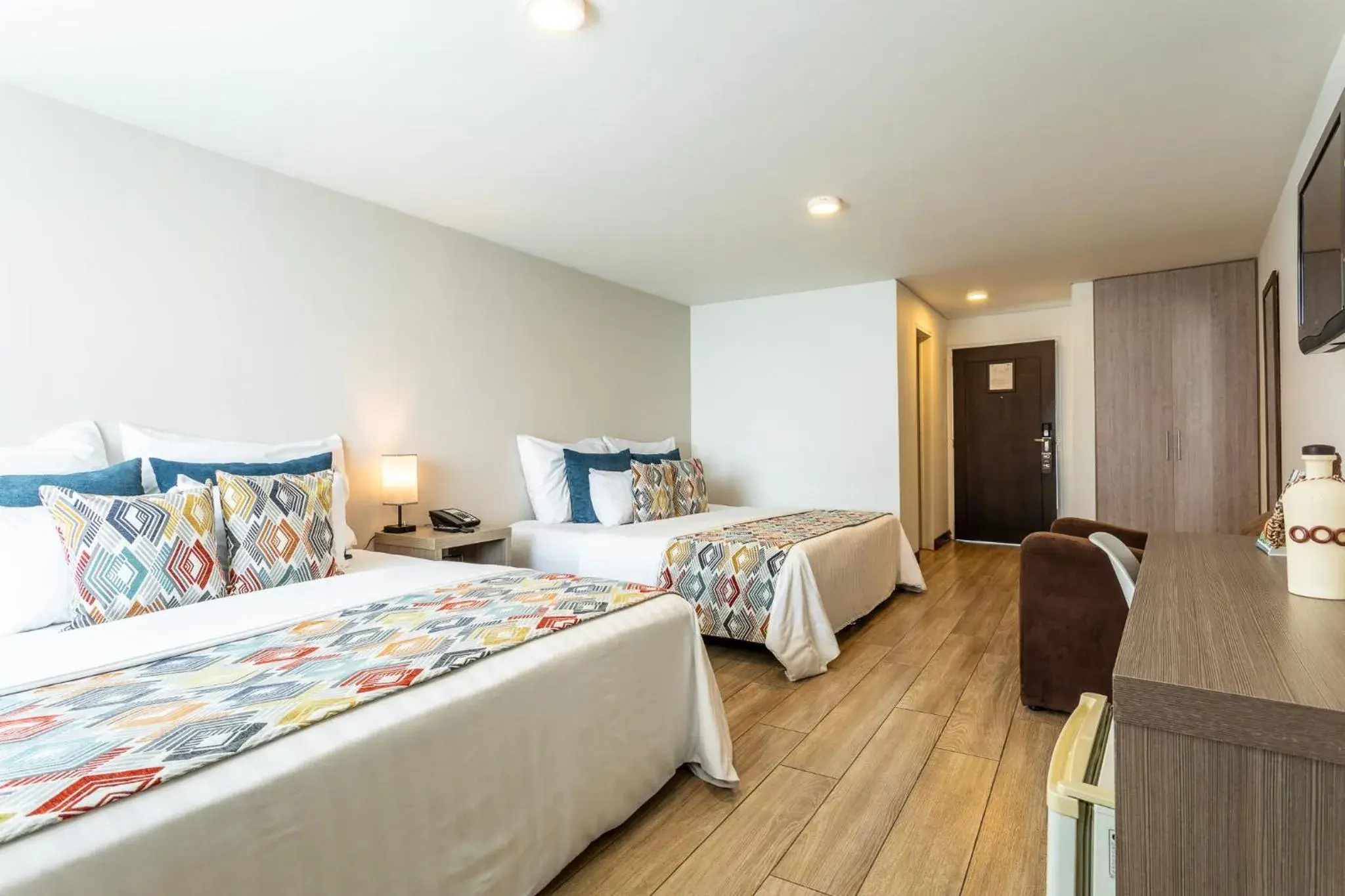 Bed in Hotel Carretero Bed in Hotel Carretero