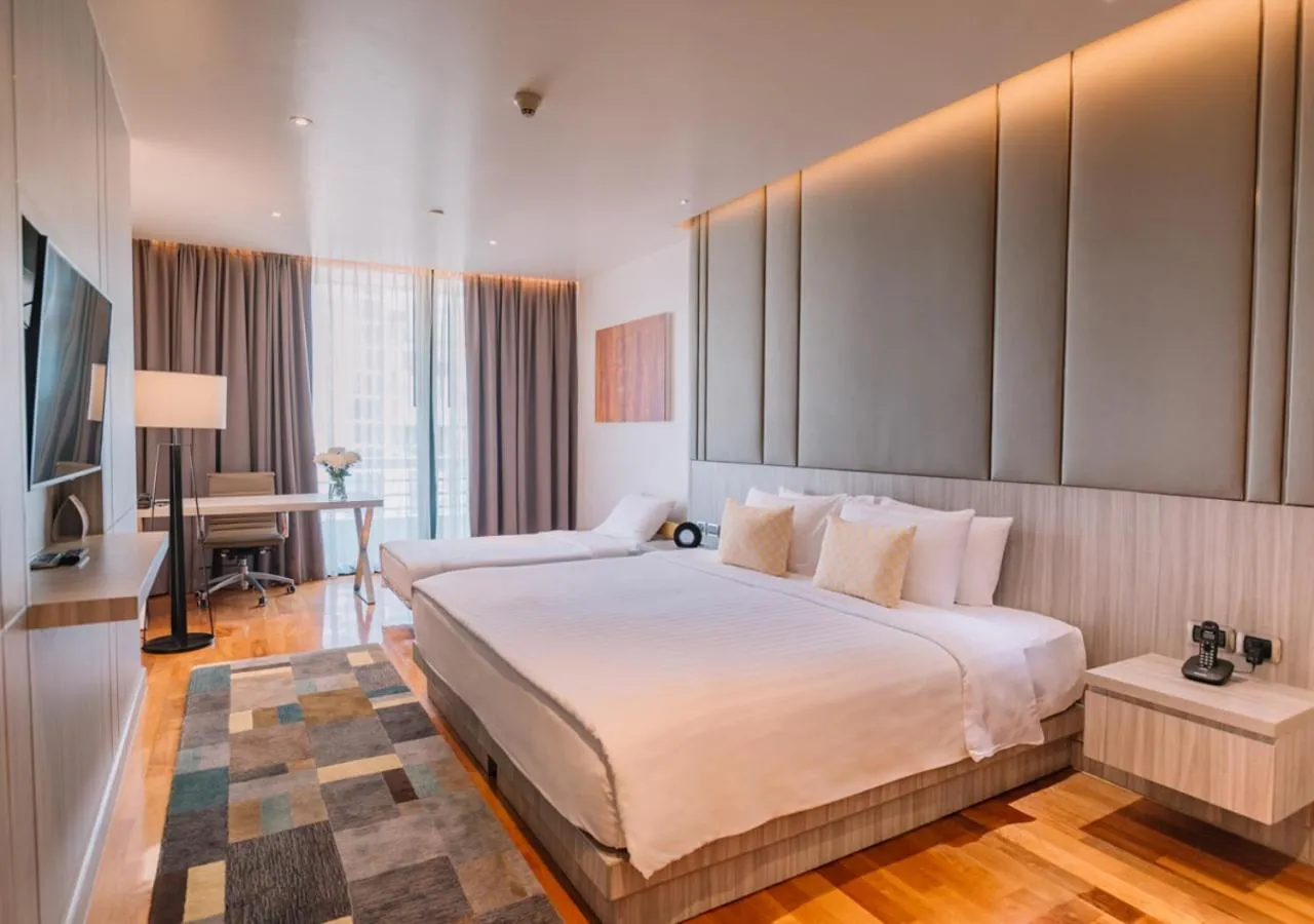 Bed in Fraser Suites Sukhumvit Bangkok