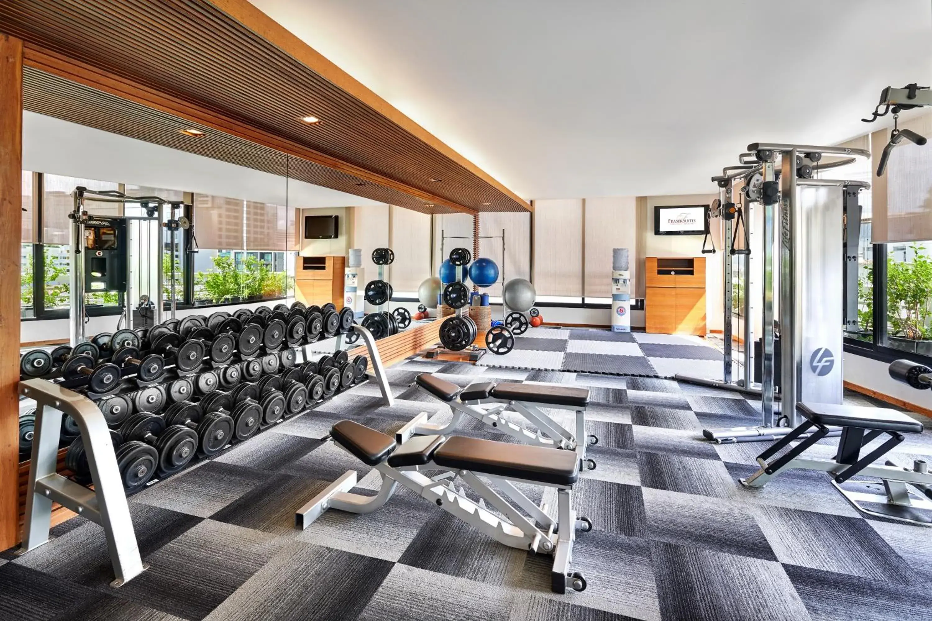 Fitness centre/facilities in Fraser Suites Sukhumvit Bangkok Fitness centre/facilities in Fraser Suites Sukhumvit Bangkok