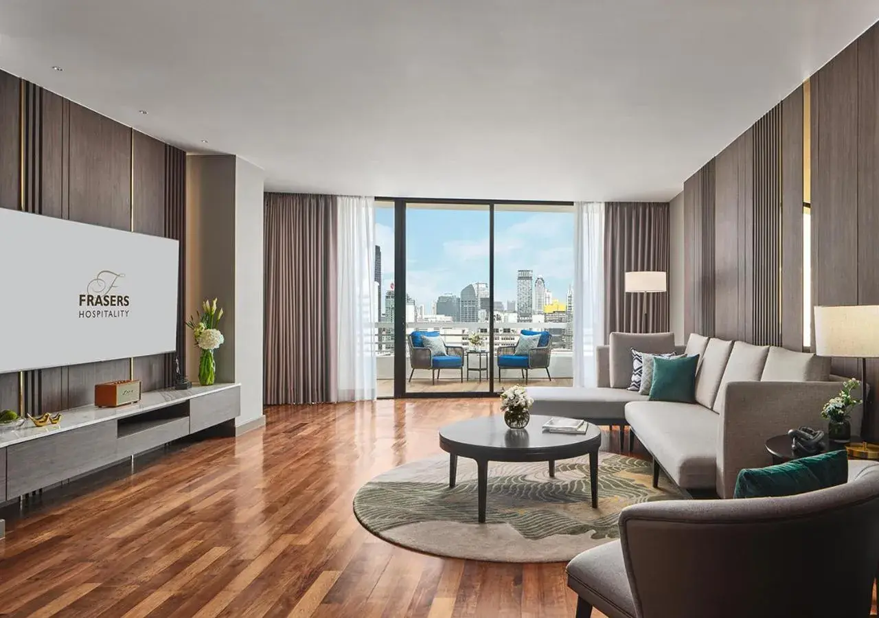Living room in Fraser Suites Sukhumvit Bangkok Living room in Fraser Suites Sukhumvit Bangkok