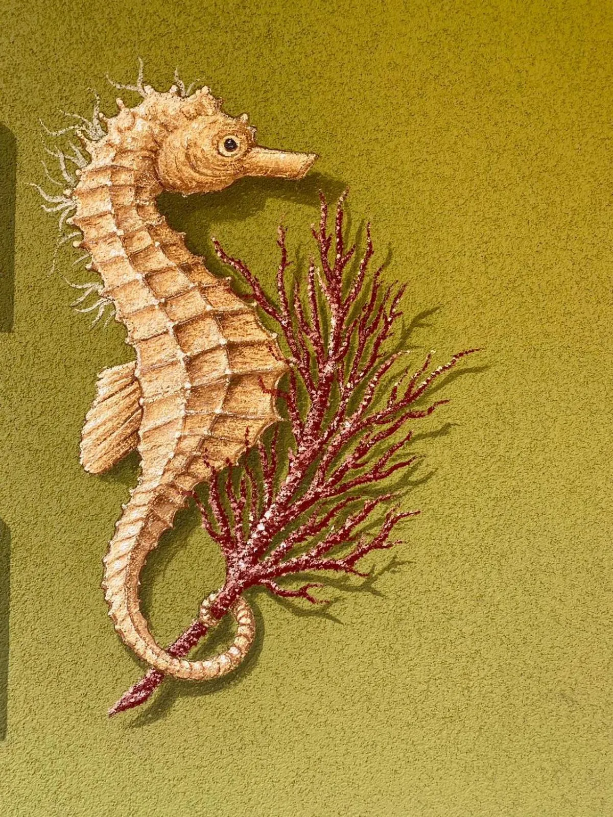 Decorative detail in Clelia Apartments - Deiva Marina