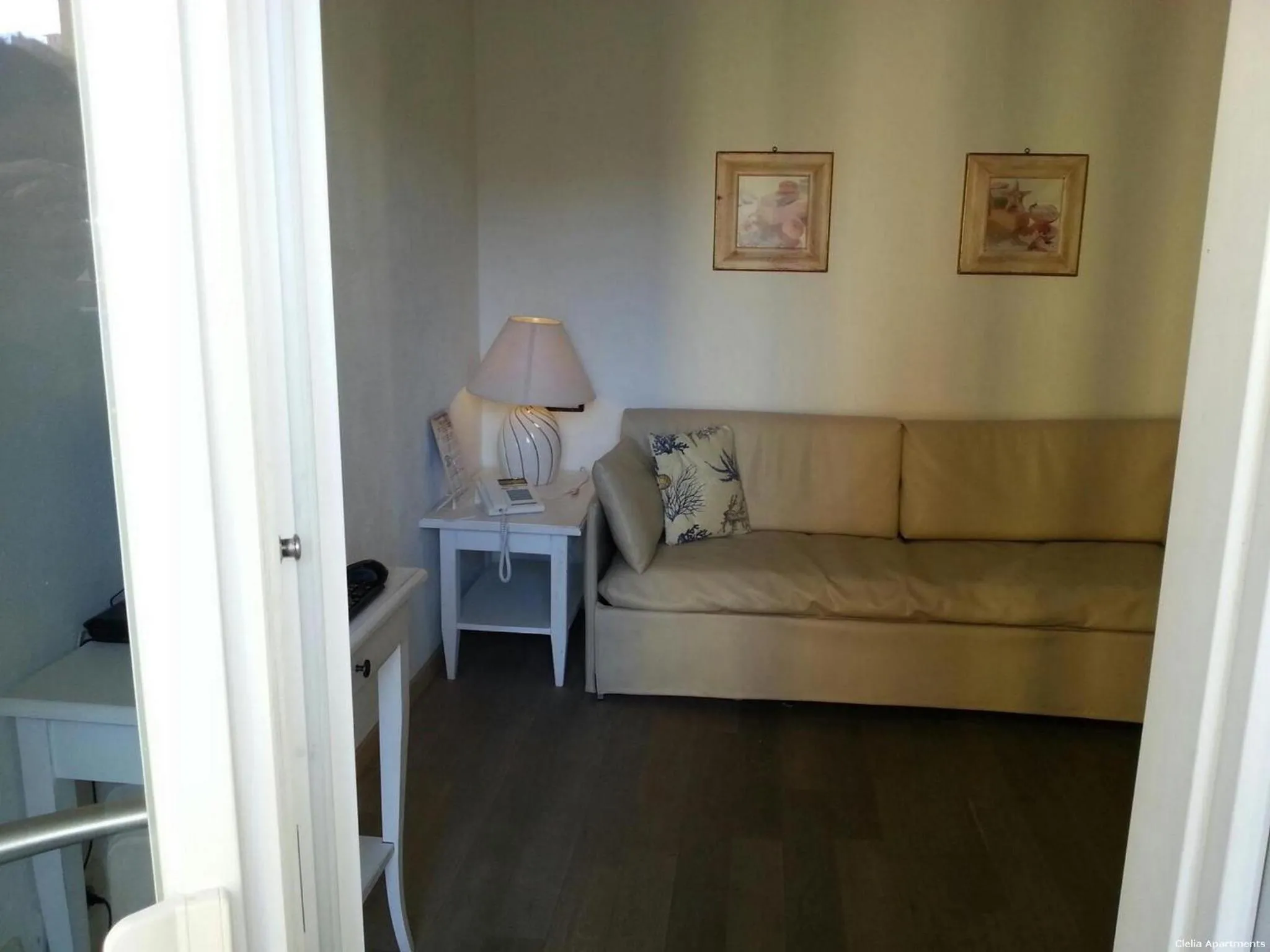 Decorative detail in Clelia Apartments - Deiva Marina