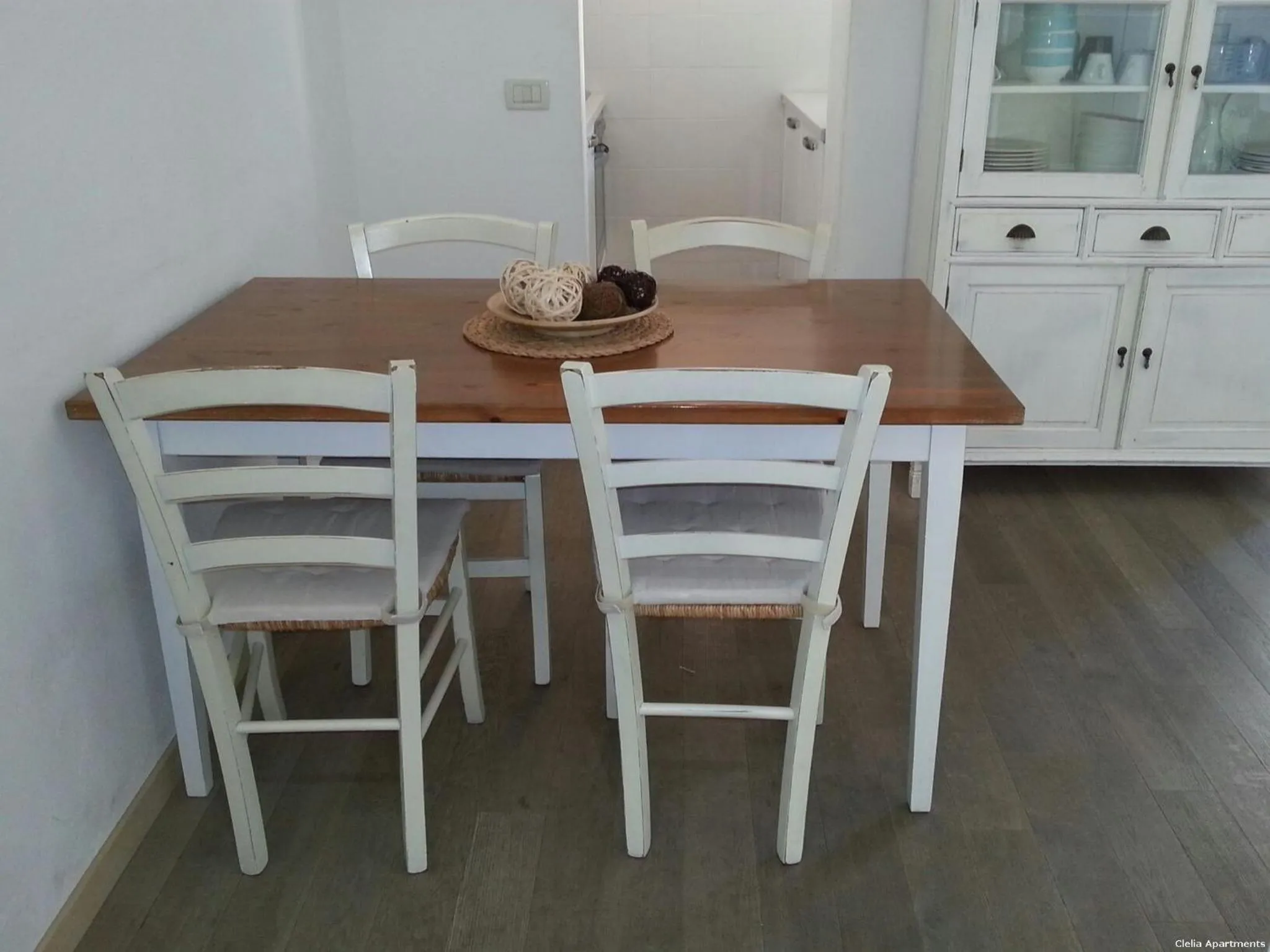 Communal kitchen in Clelia Apartments - Deiva Marina