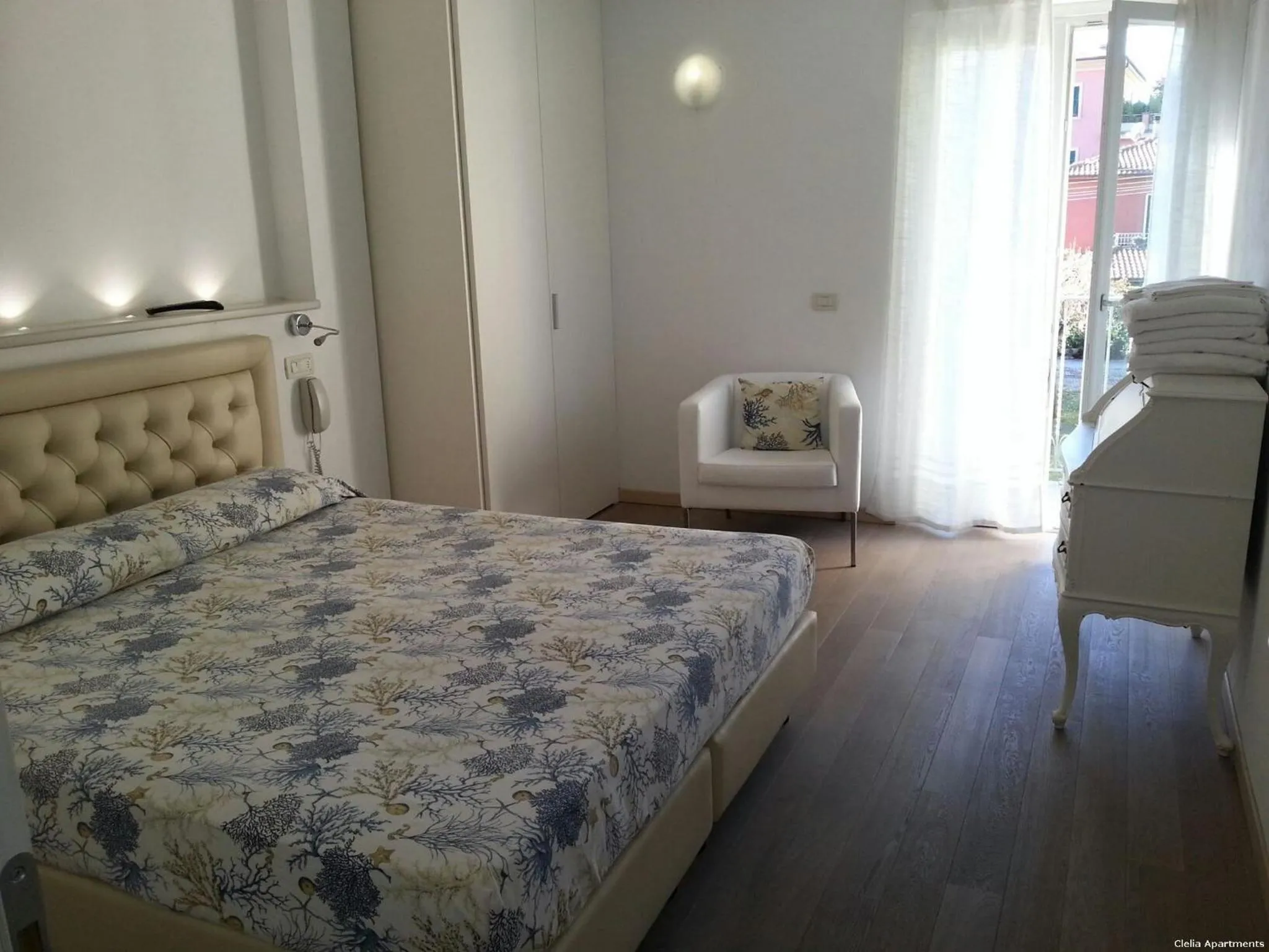 Photo of the whole room, Bed in Clelia Apartments - Deiva Marina
