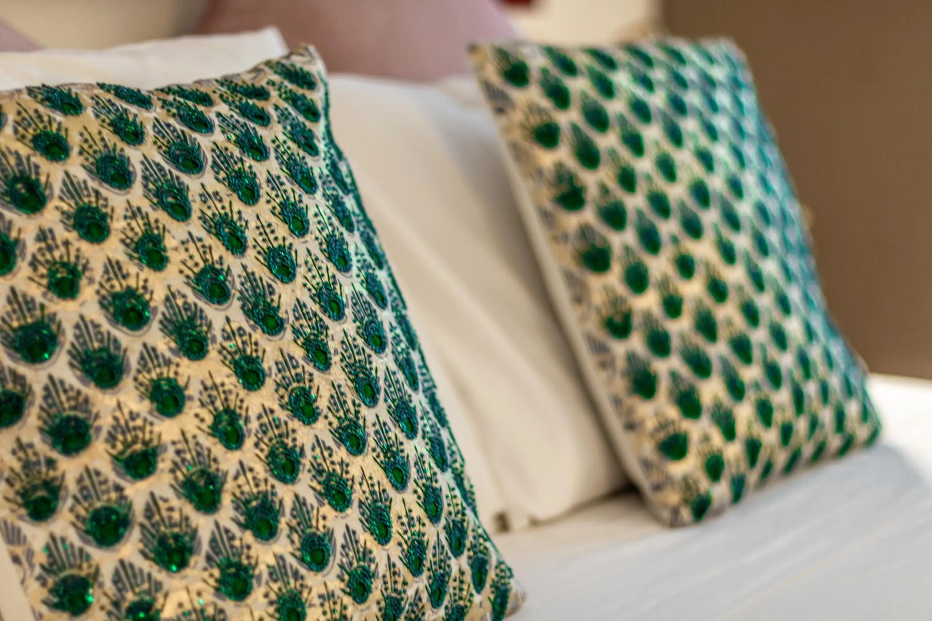 Bed in Wine Apartments Florence Ansonica