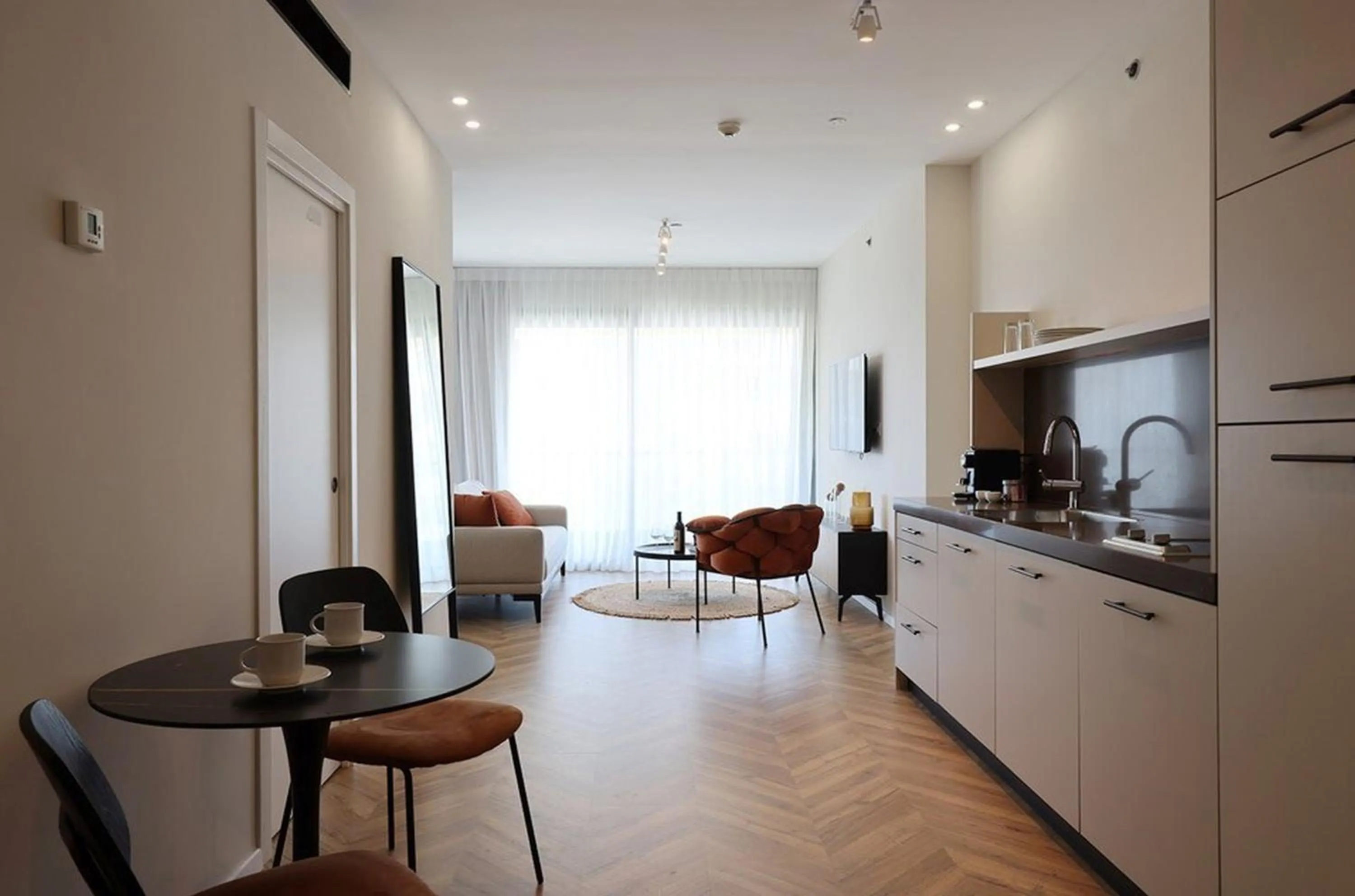 Kitchen or kitchenette in West Tel Aviv- All Suites Hotel By The Sea