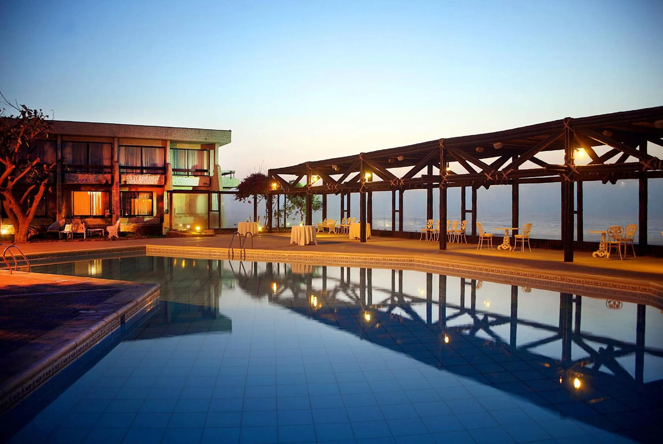 Swimming pool in Panamericana Hotel Arica