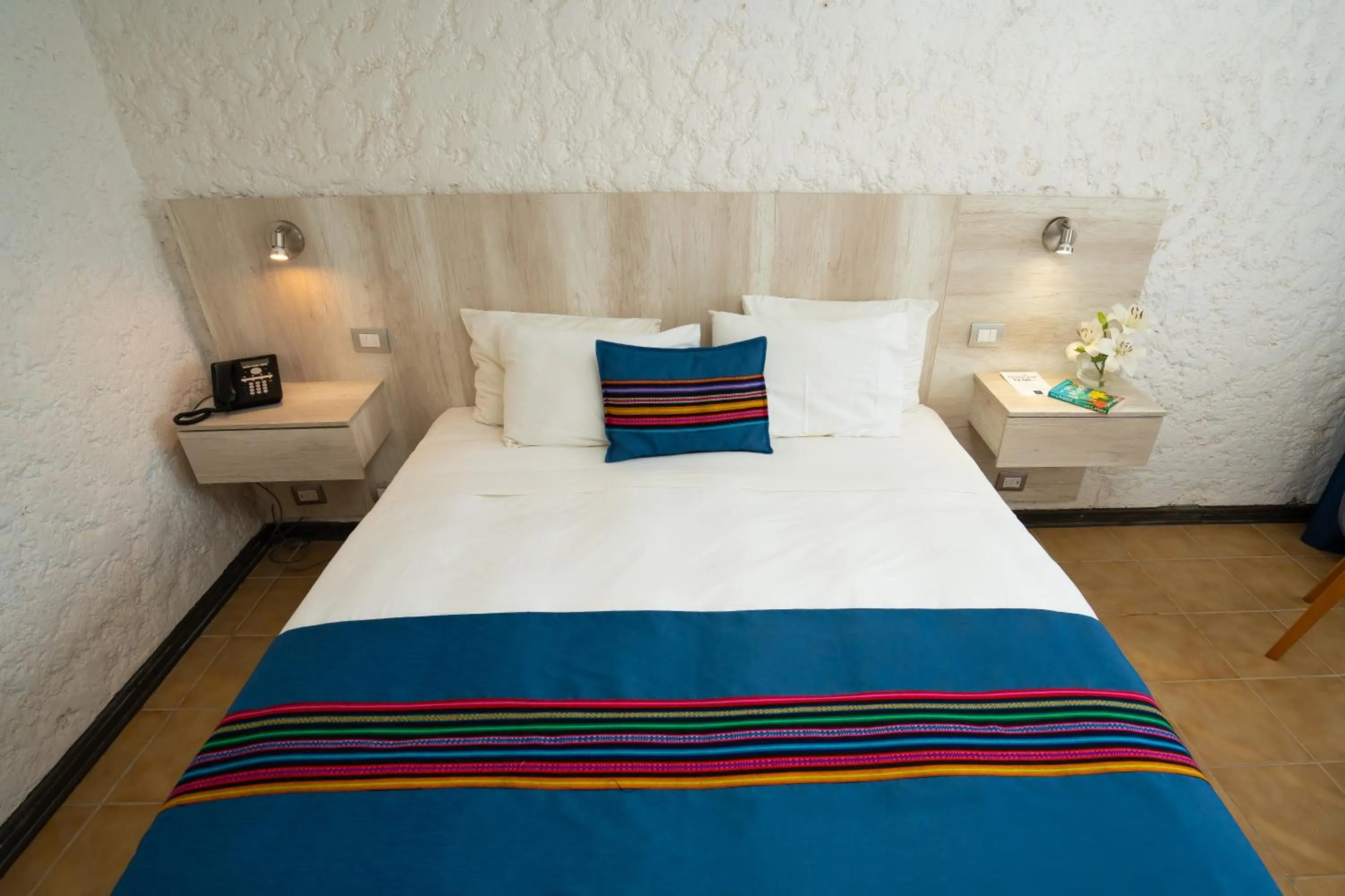 Bed in Panamericana Hotel Arica
