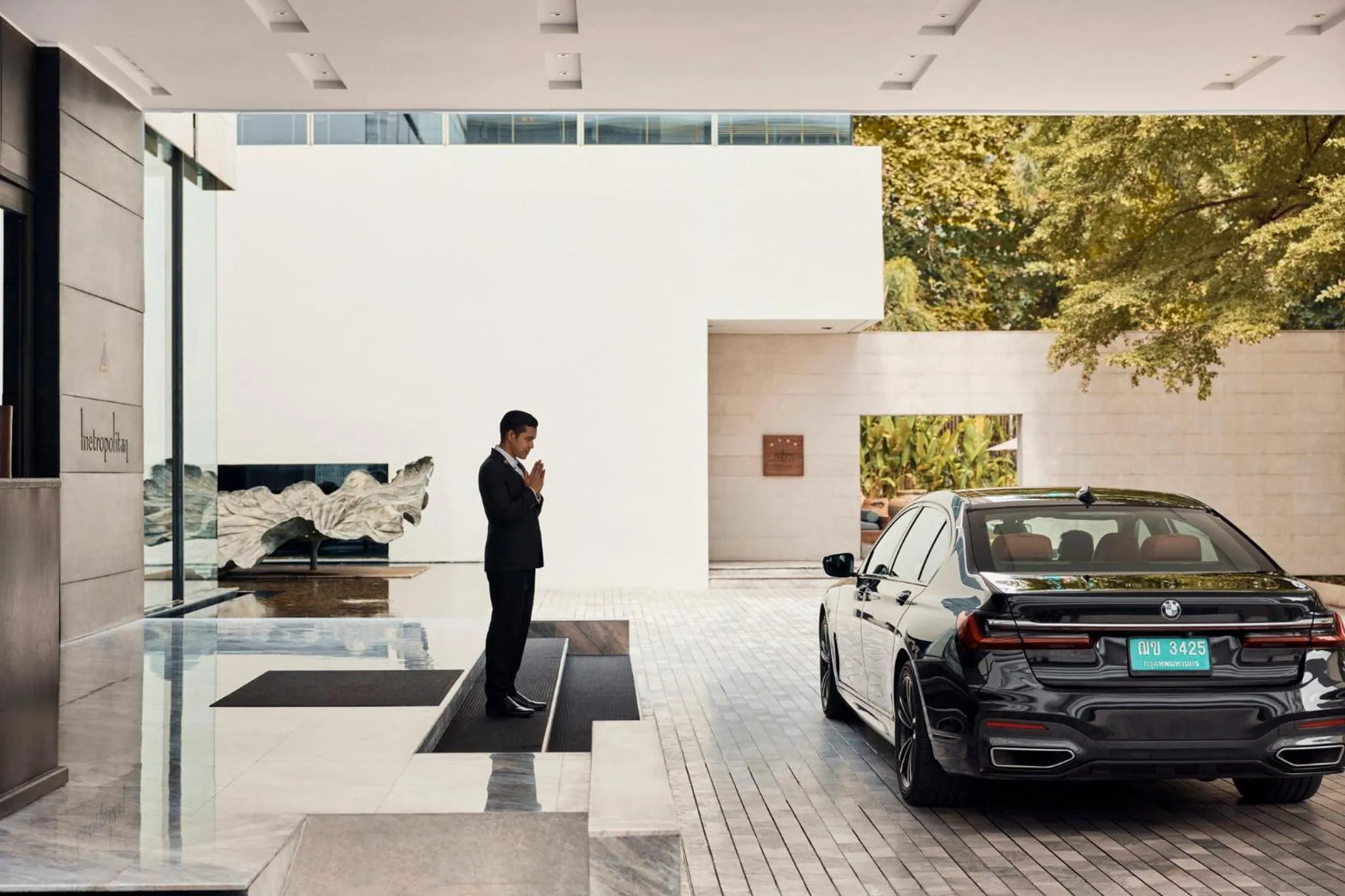 Facade/entrance in COMO Metropolitan Bangkok