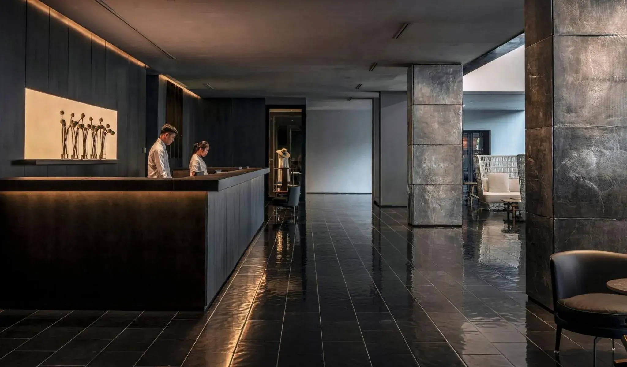 Lobby or reception in COMO Metropolitan Bangkok Lobby or reception in COMO Metropolitan Bangkok