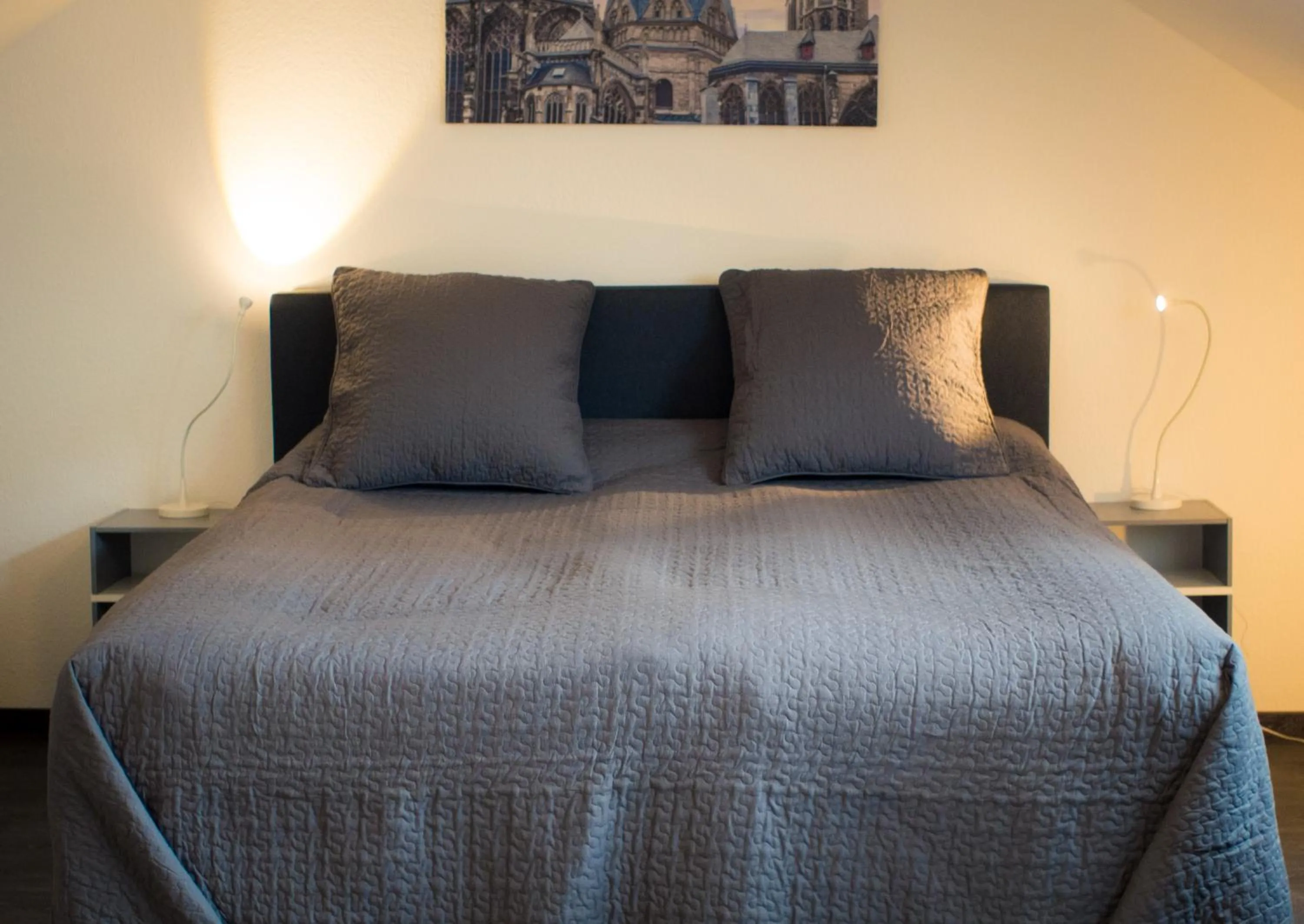 Bedroom, Bed in Relax Aachener Boardinghouse Phase 2