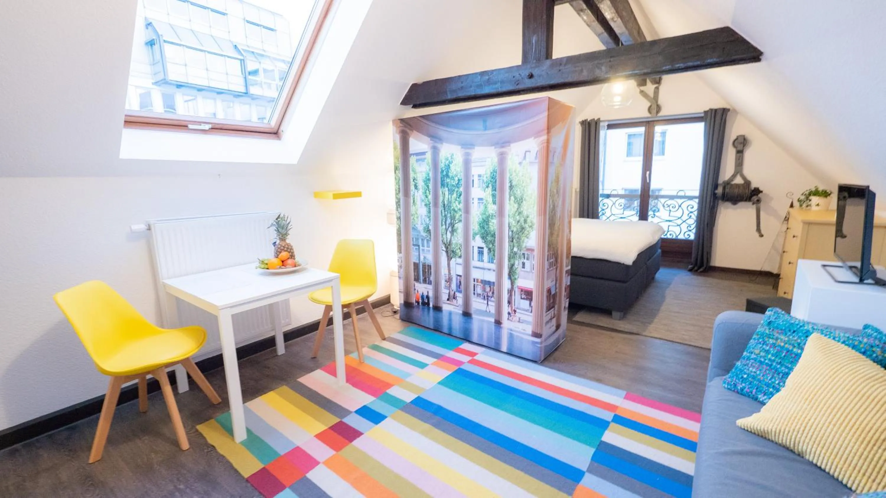 Photo of the whole room, Bed in Relax Aachener Boardinghouse Phase 2