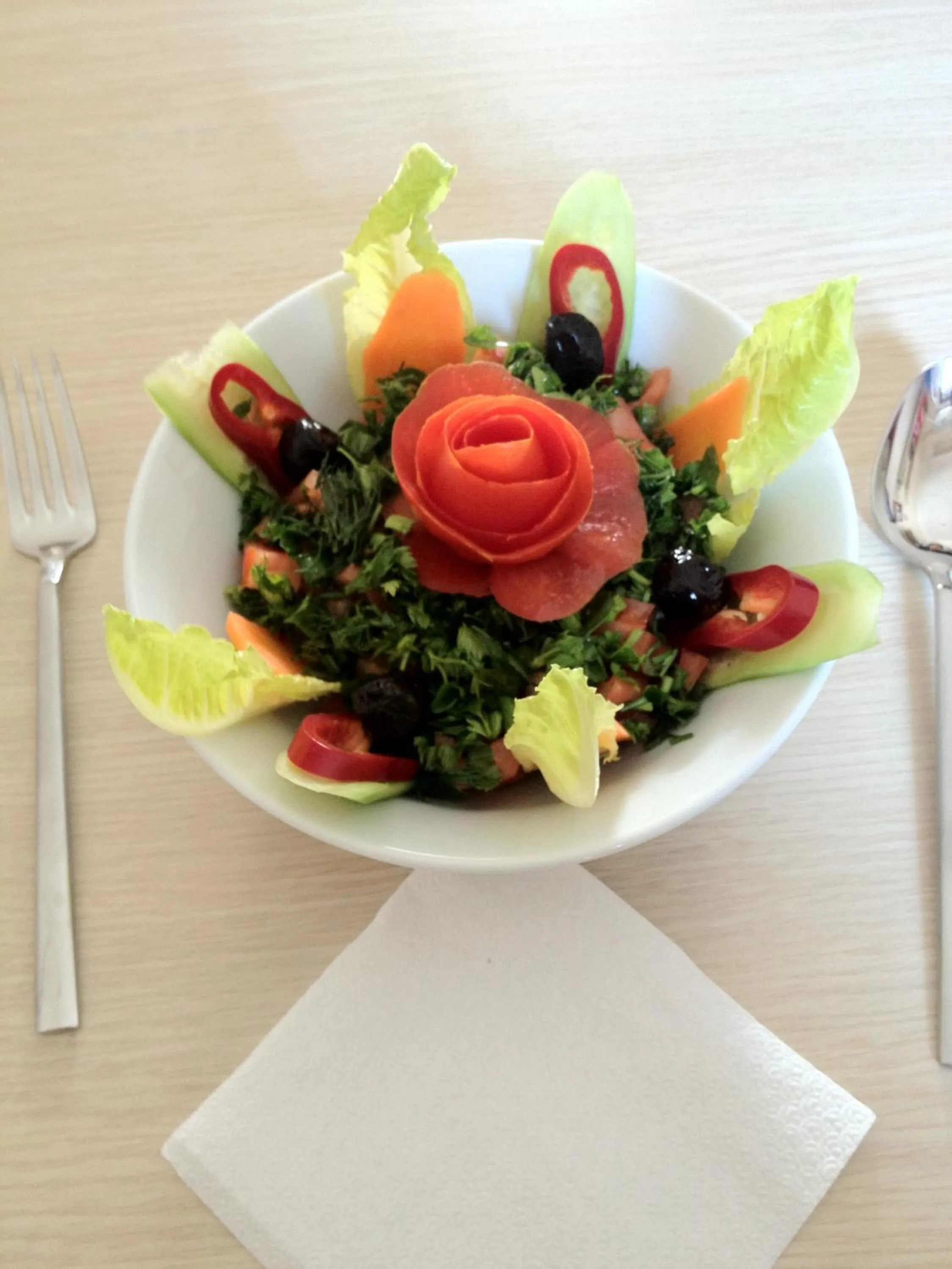 Food in Asmin Hotel Bodrum