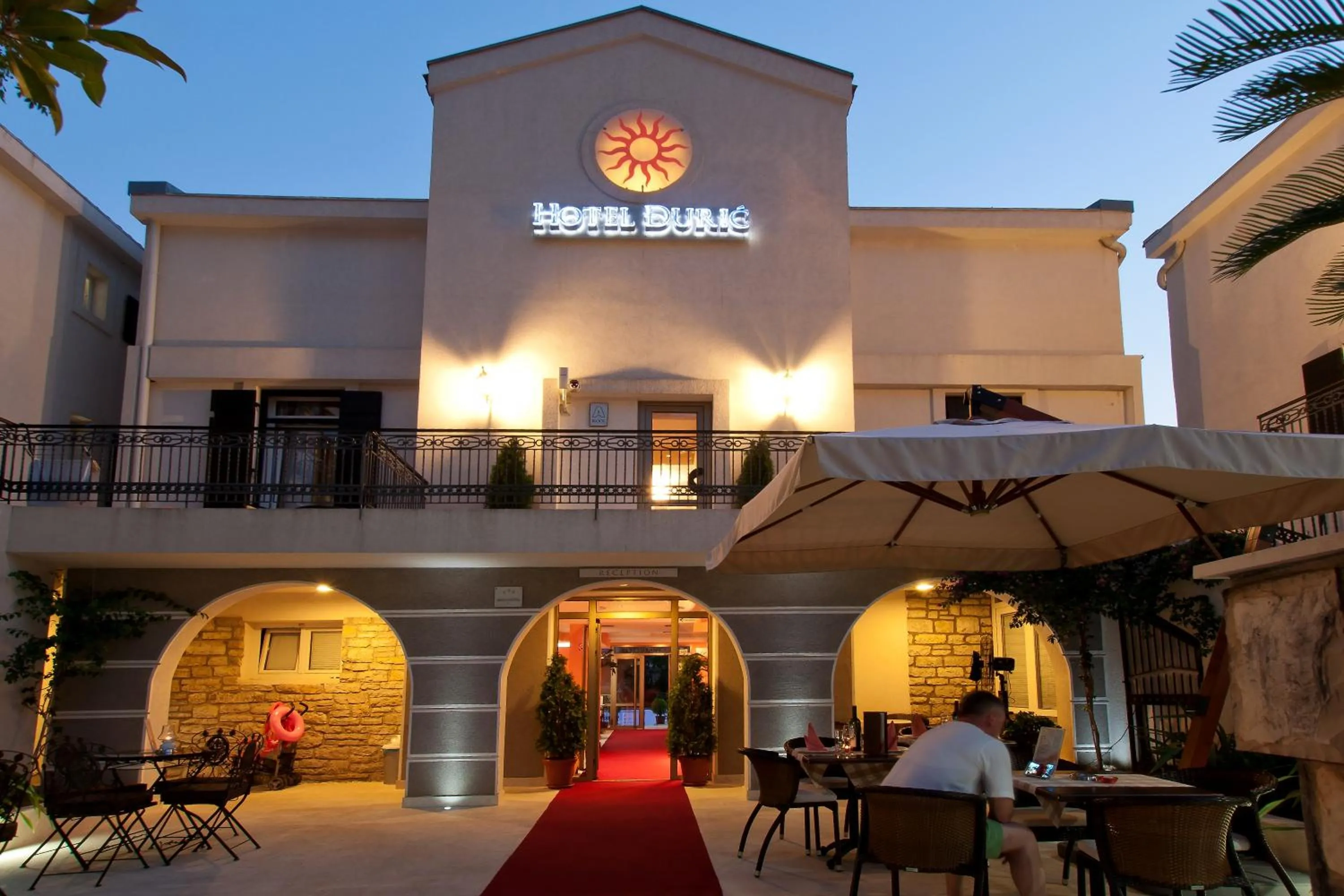 Facade/entrance in Vila Đurić - Ex Hotel Đurić