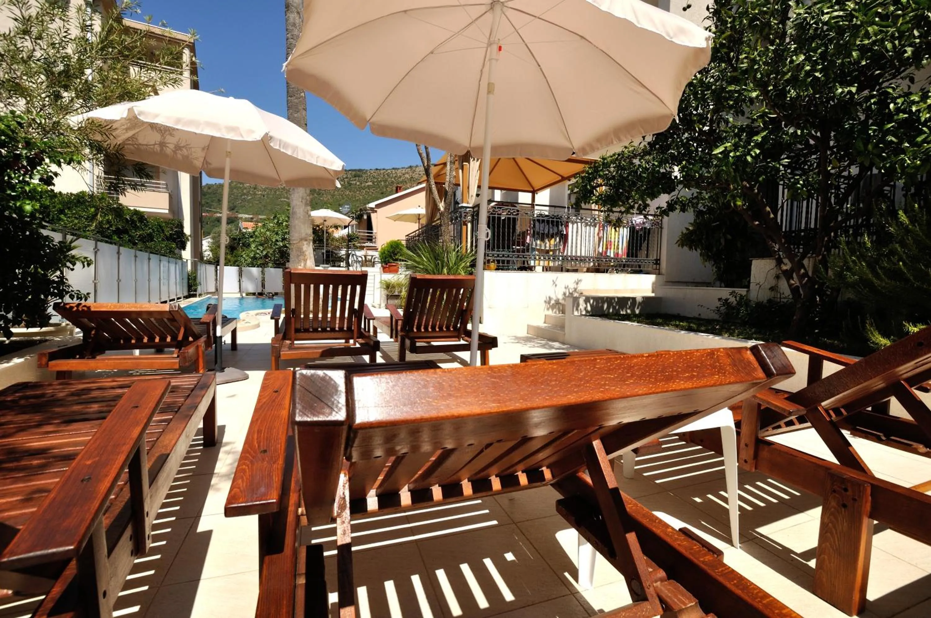 Balcony/Terrace in Vila Đurić - Ex Hotel Đurić