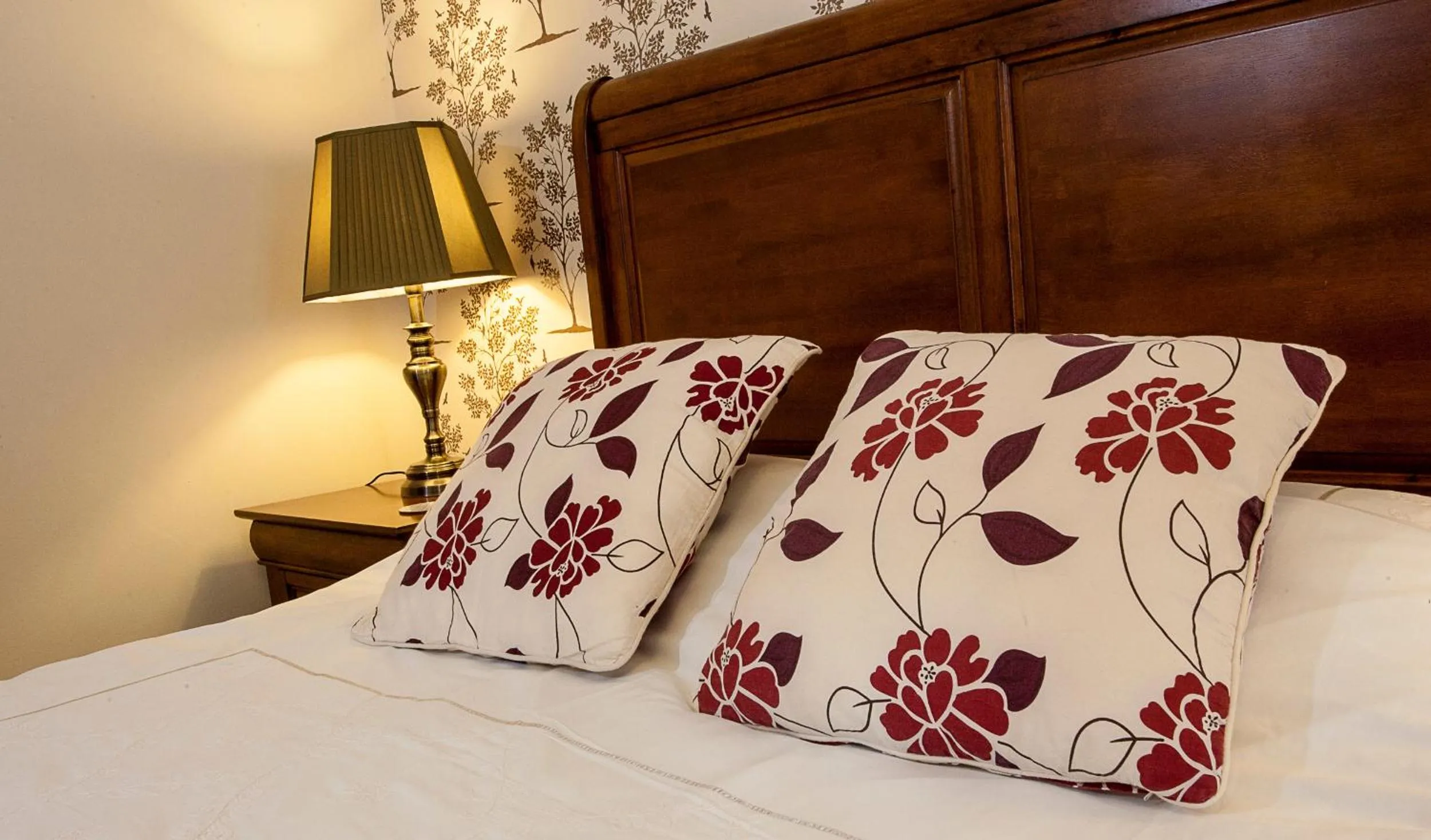 Decorative detail, Bed in Bank Guest House