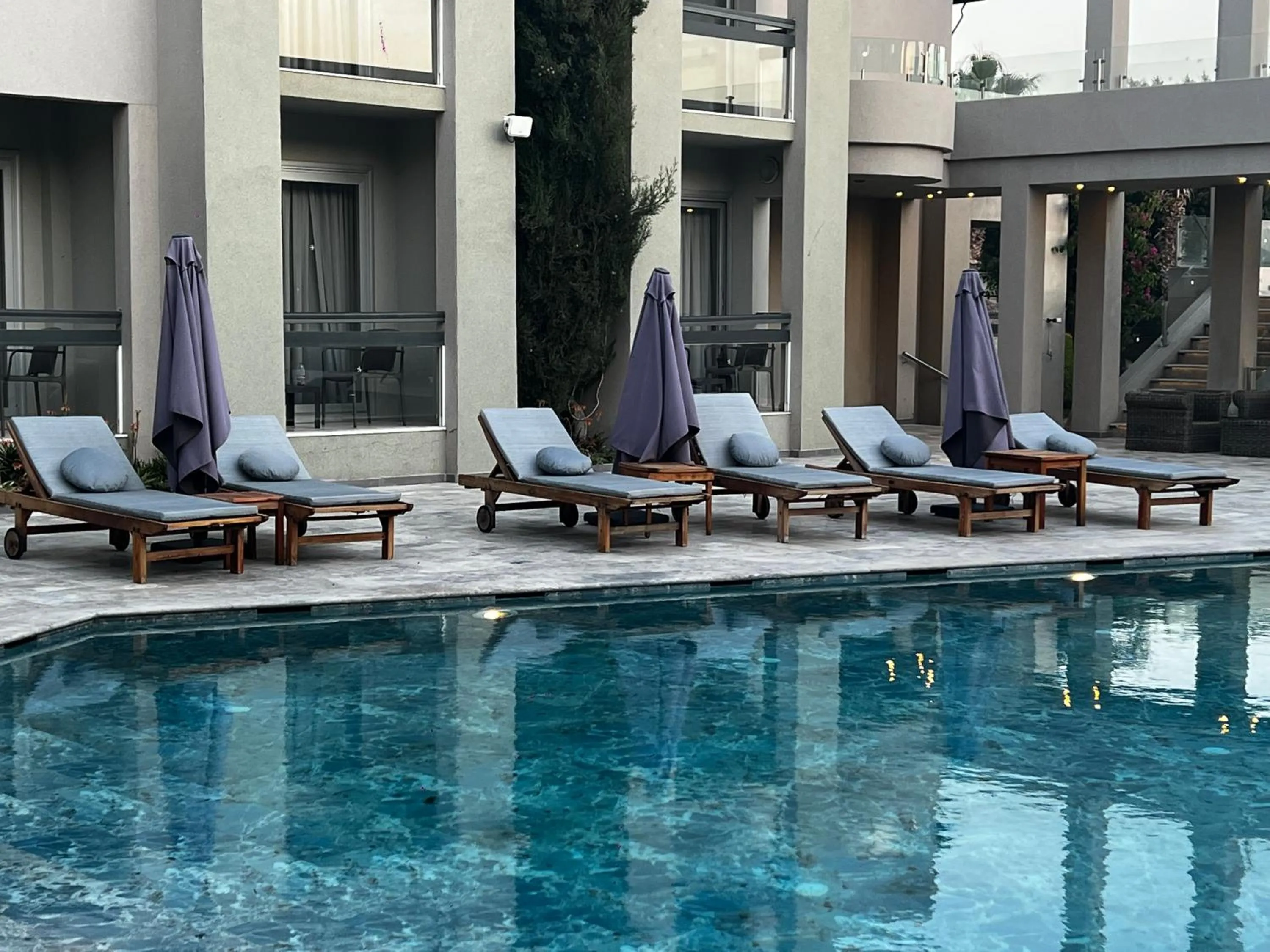 Swimming pool in Hotel Ambrosia