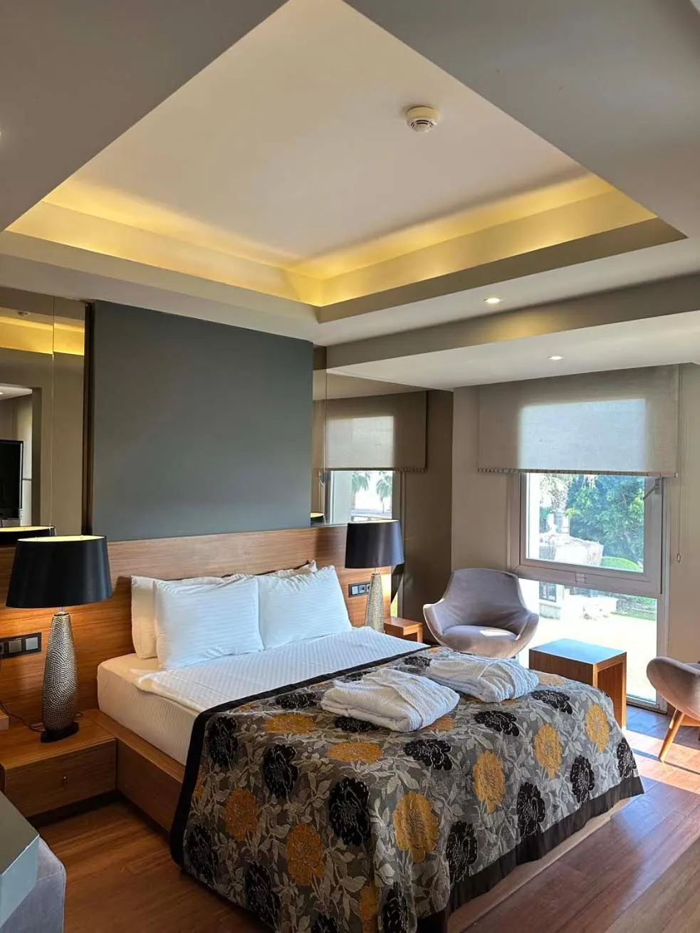 Bed in Hotel Ambrosia