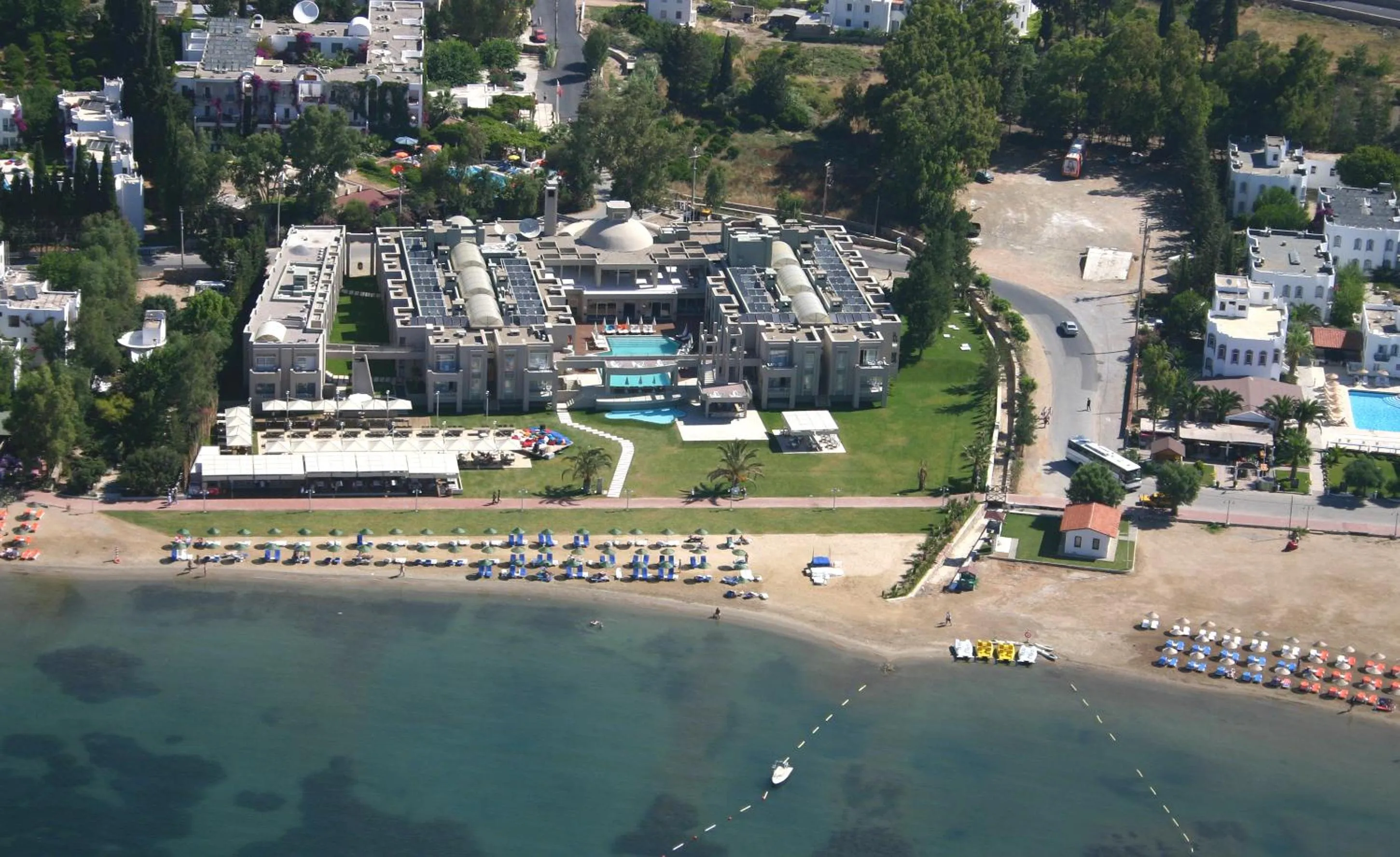 Bird's eye view in Hotel Ambrosia