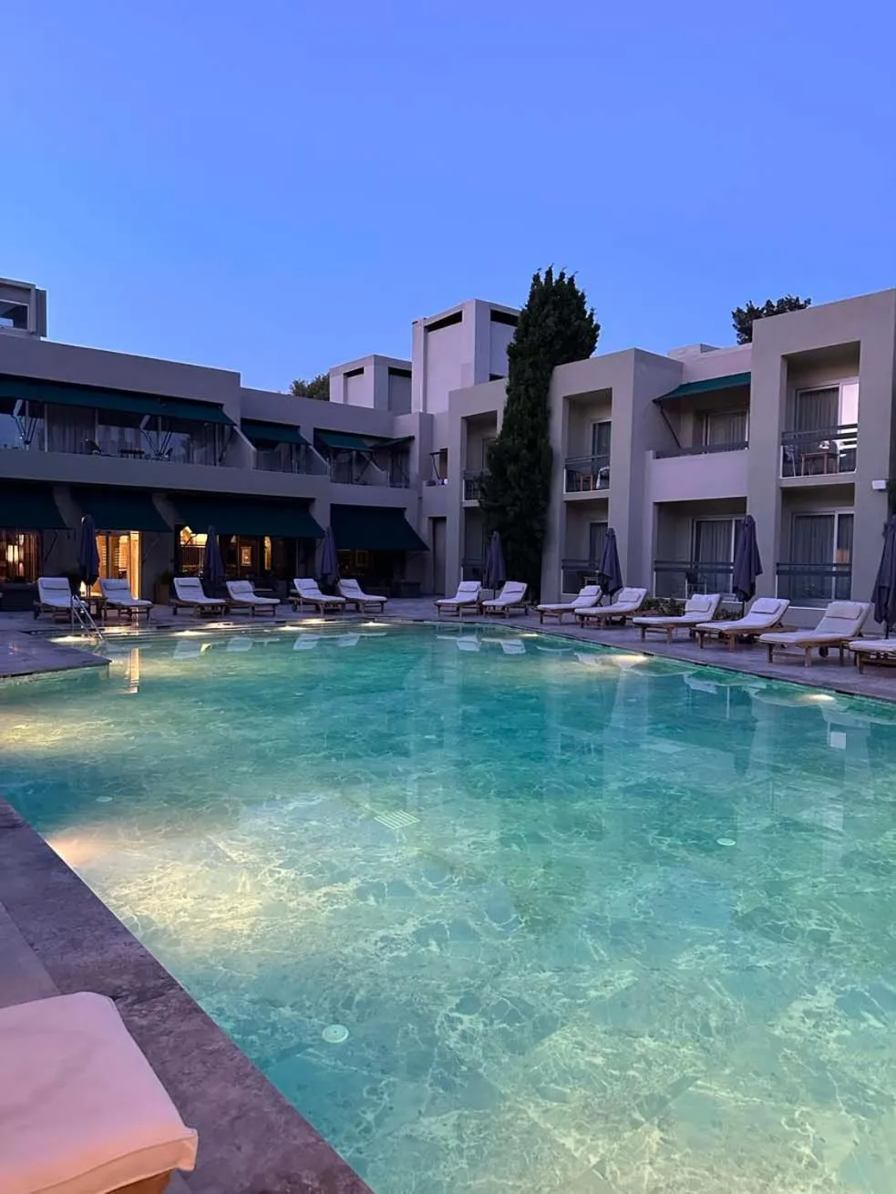 Swimming pool in Hotel Ambrosia