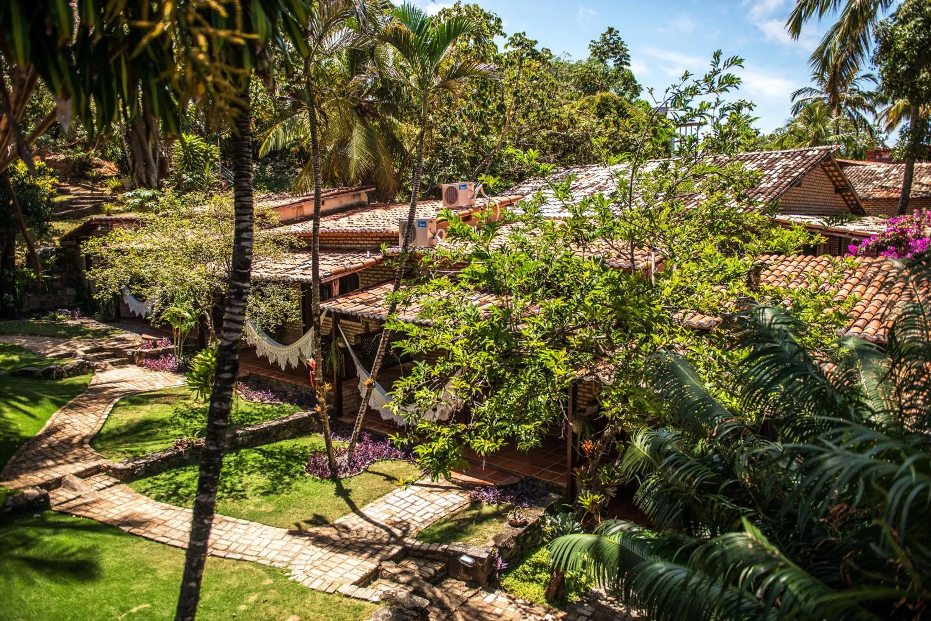 Bird's eye view in Pousada Oasis