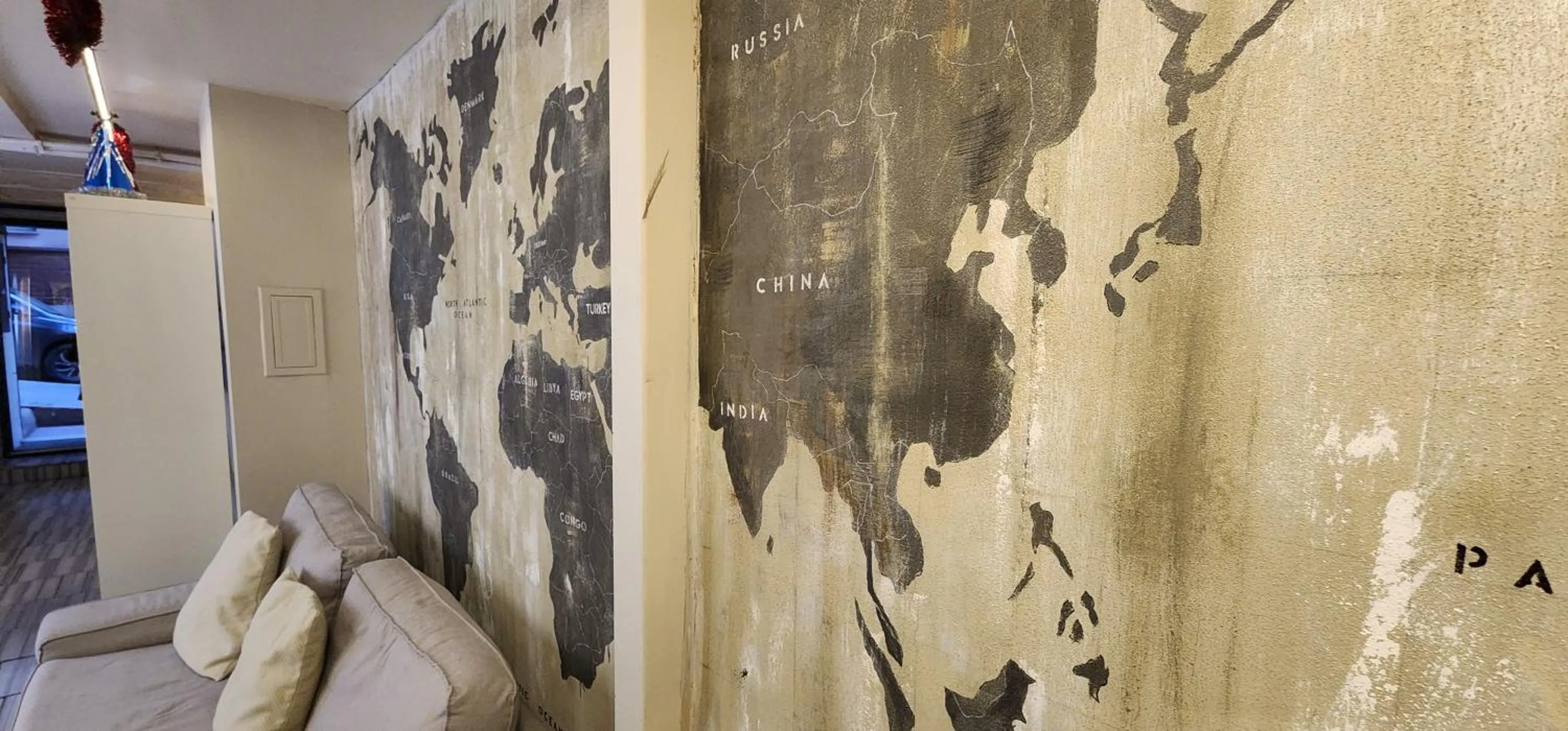 Decorative detail in Rooms Galata