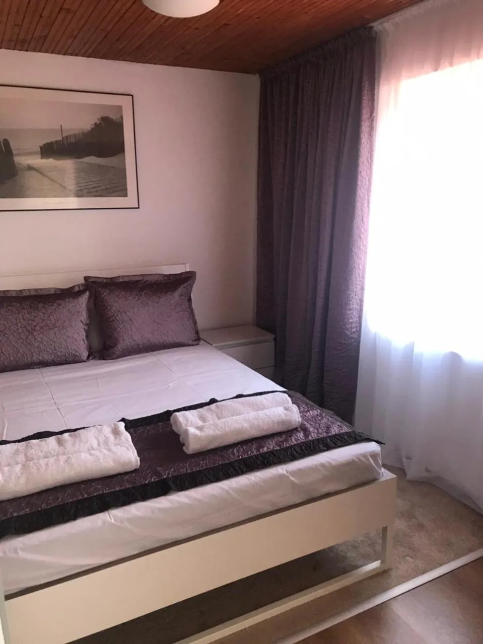 Bed in Aurora Guest House