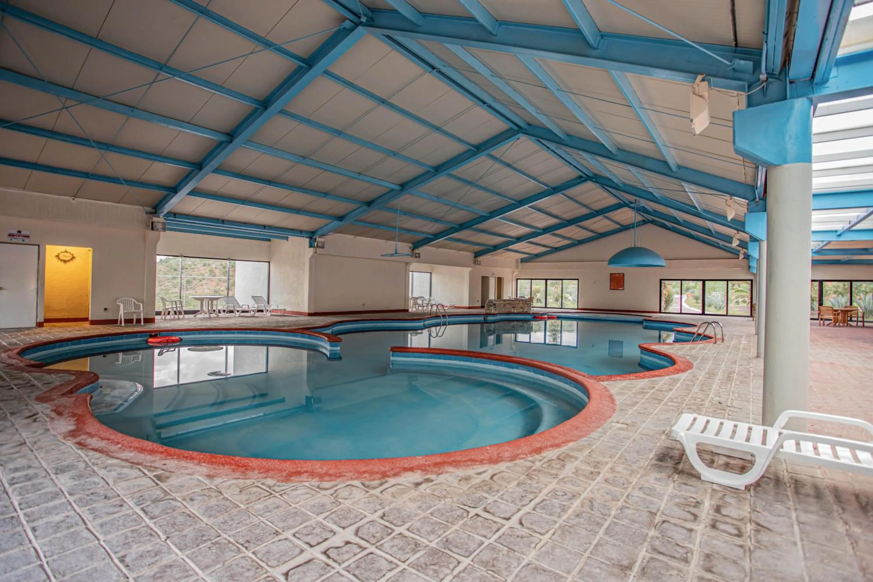 Pool view in Termas de San Joaquin