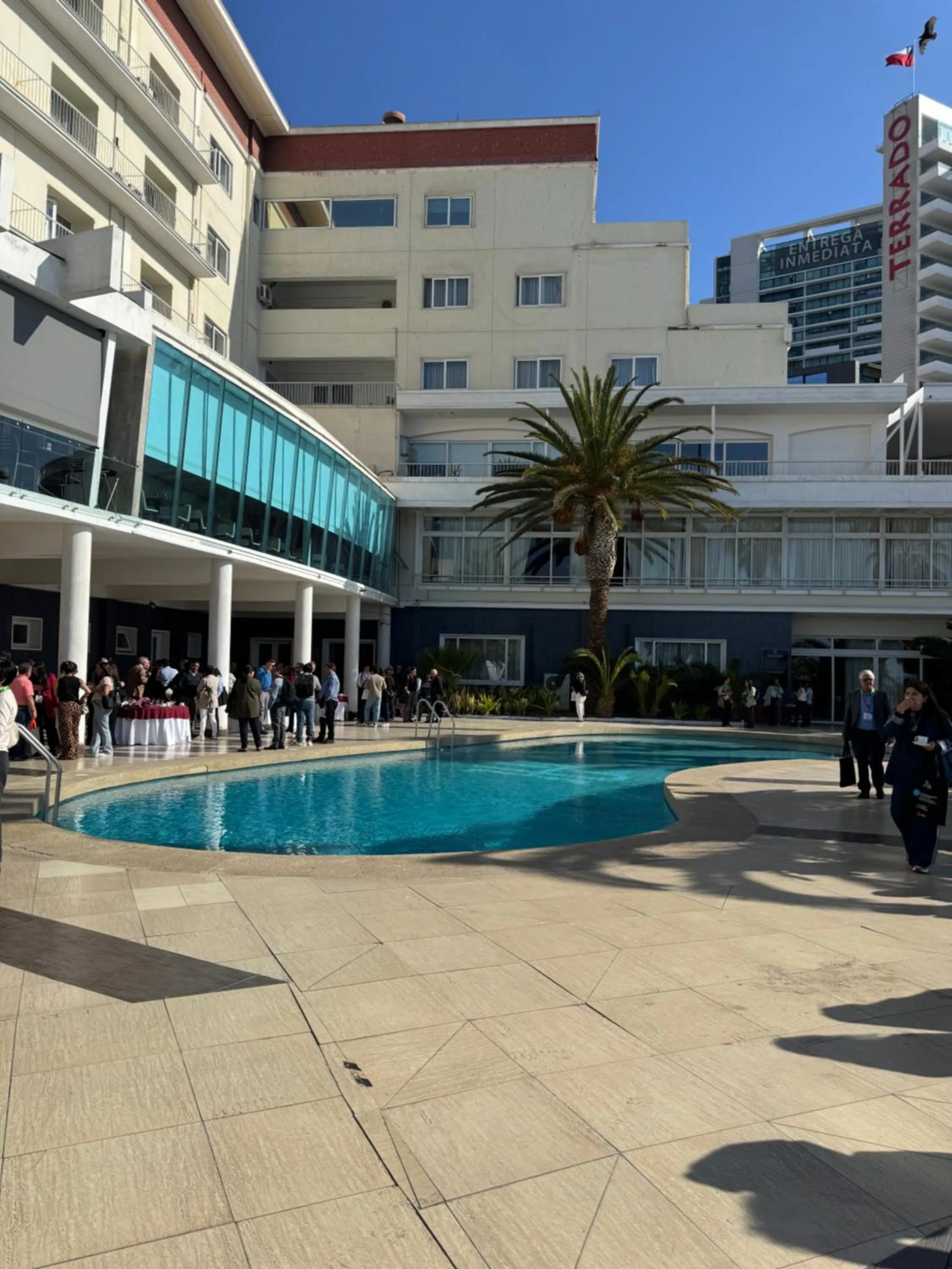 Swimming pool in Hotel Antofagasta