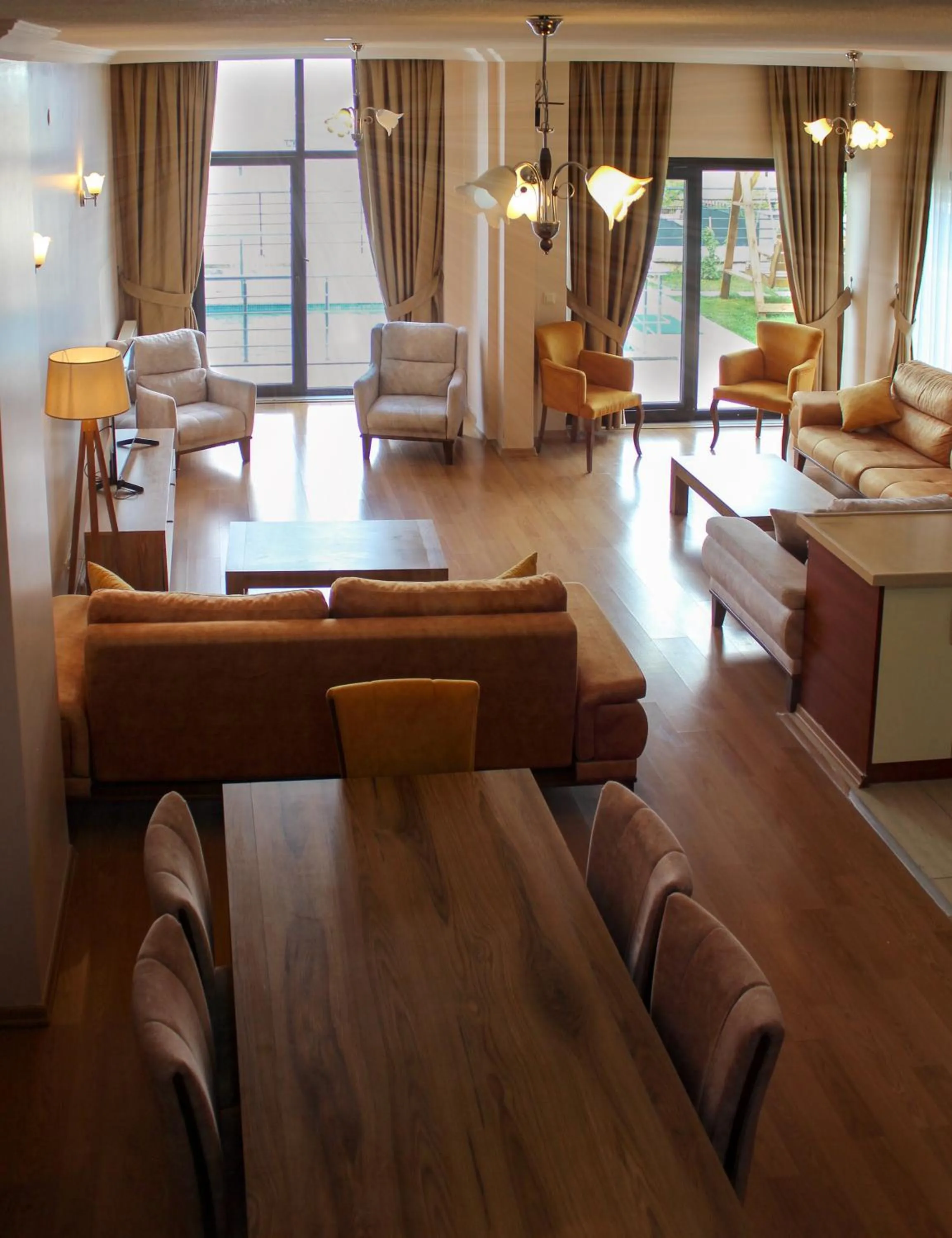 Living room in Sawsana Villalari