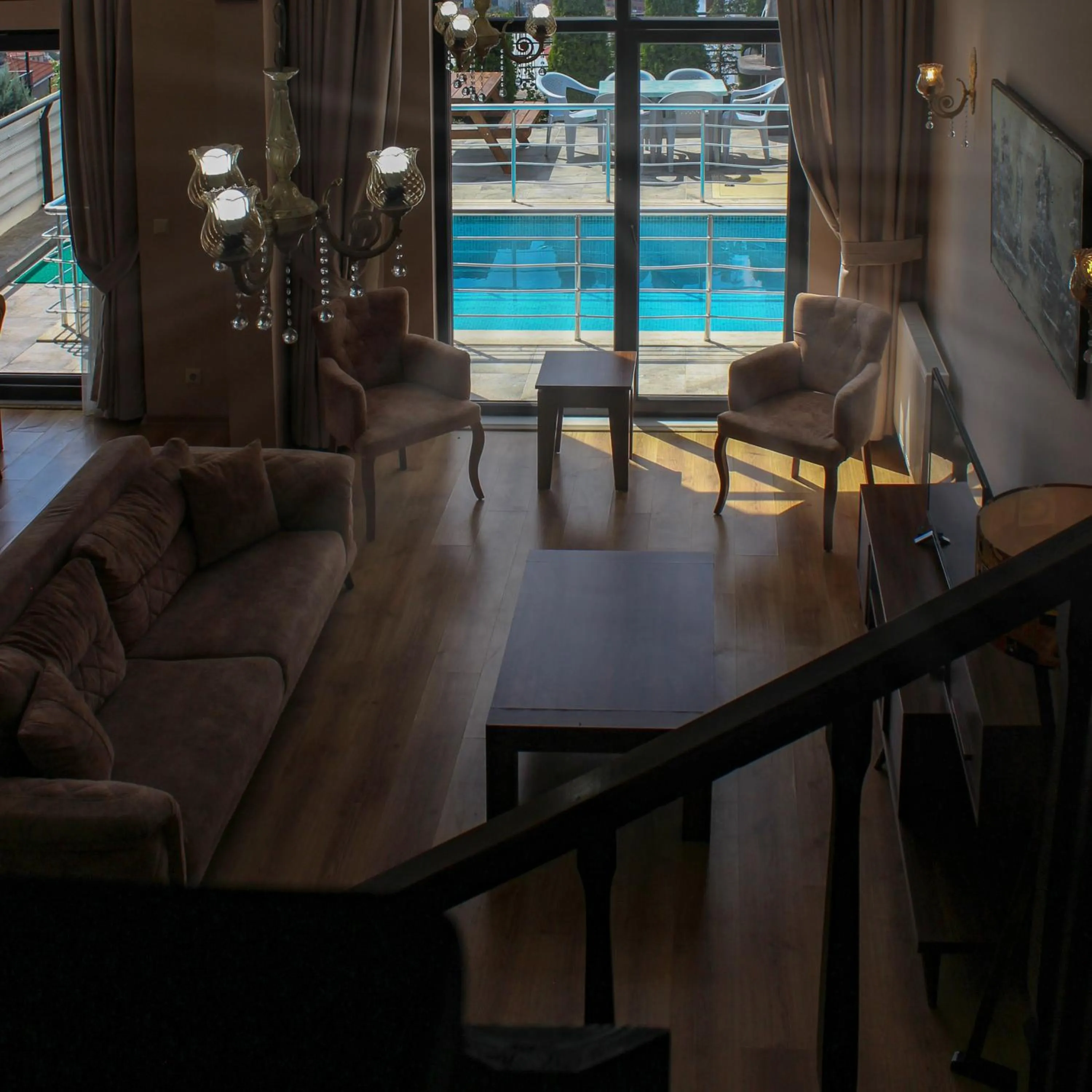 Living room in Sawsana Villalari