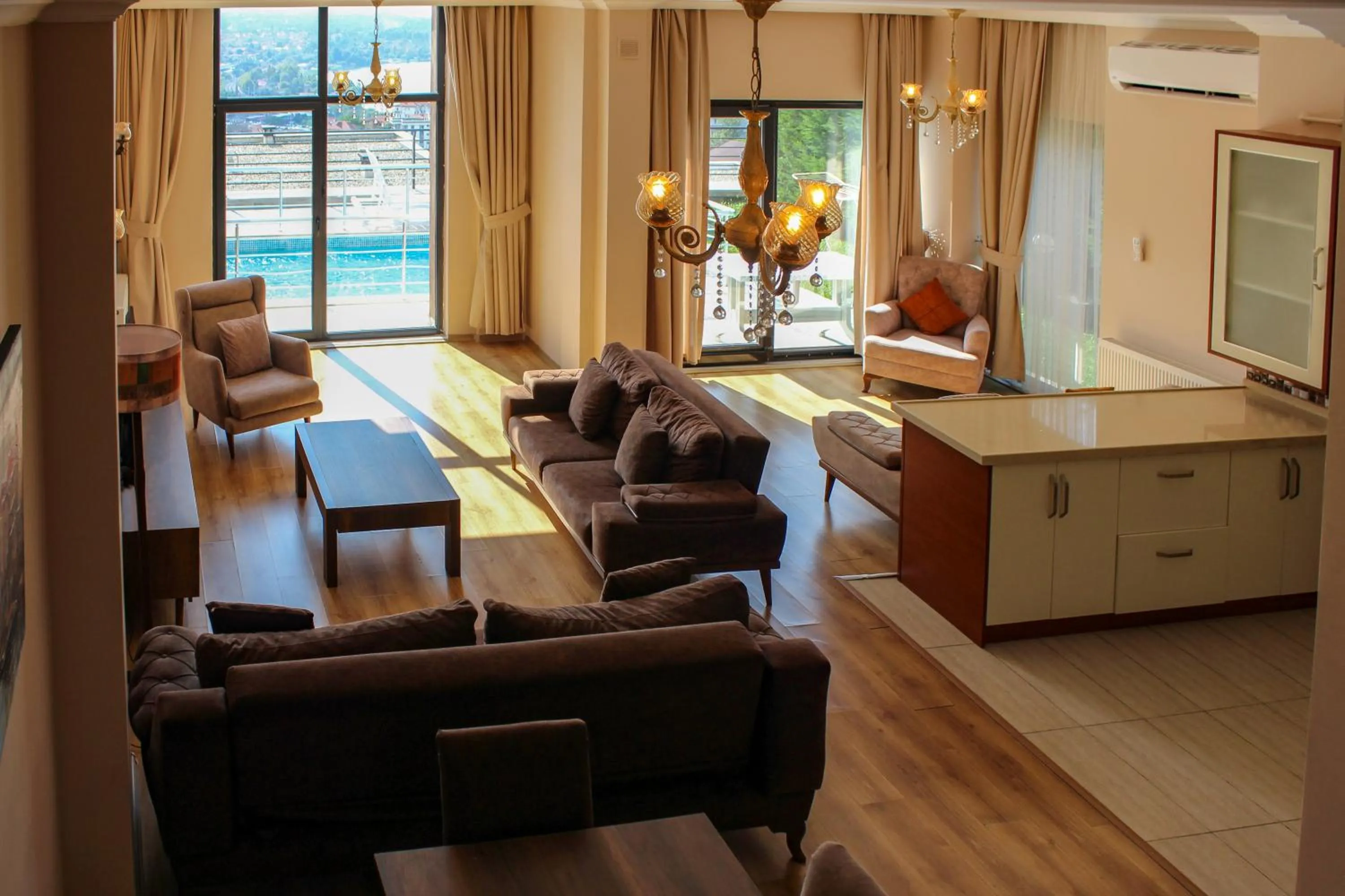 Living room in Sawsana Villalari