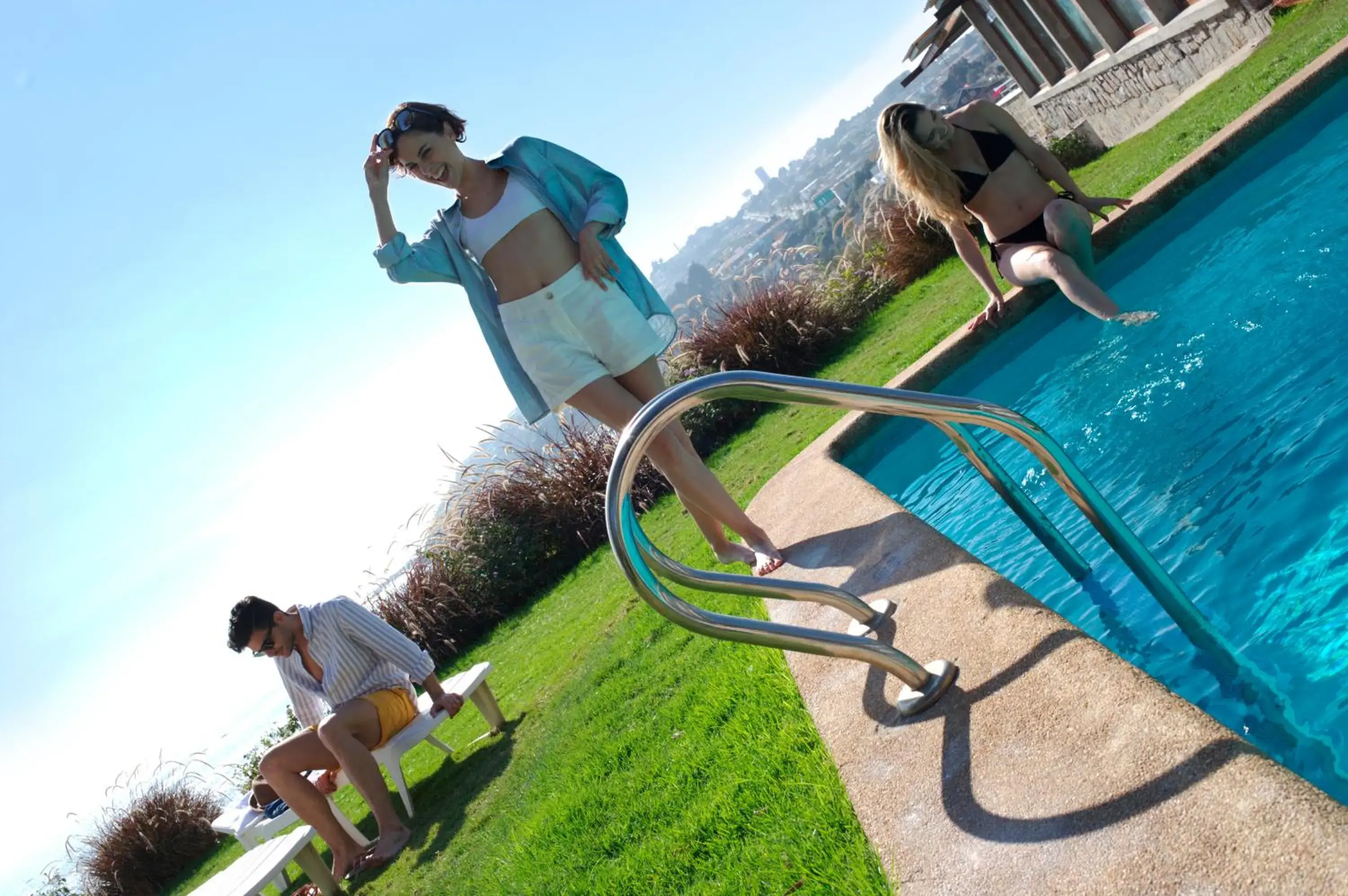 Swimming pool in Yachting Hotel Quintero Swimming pool in Yachting Hotel Quintero