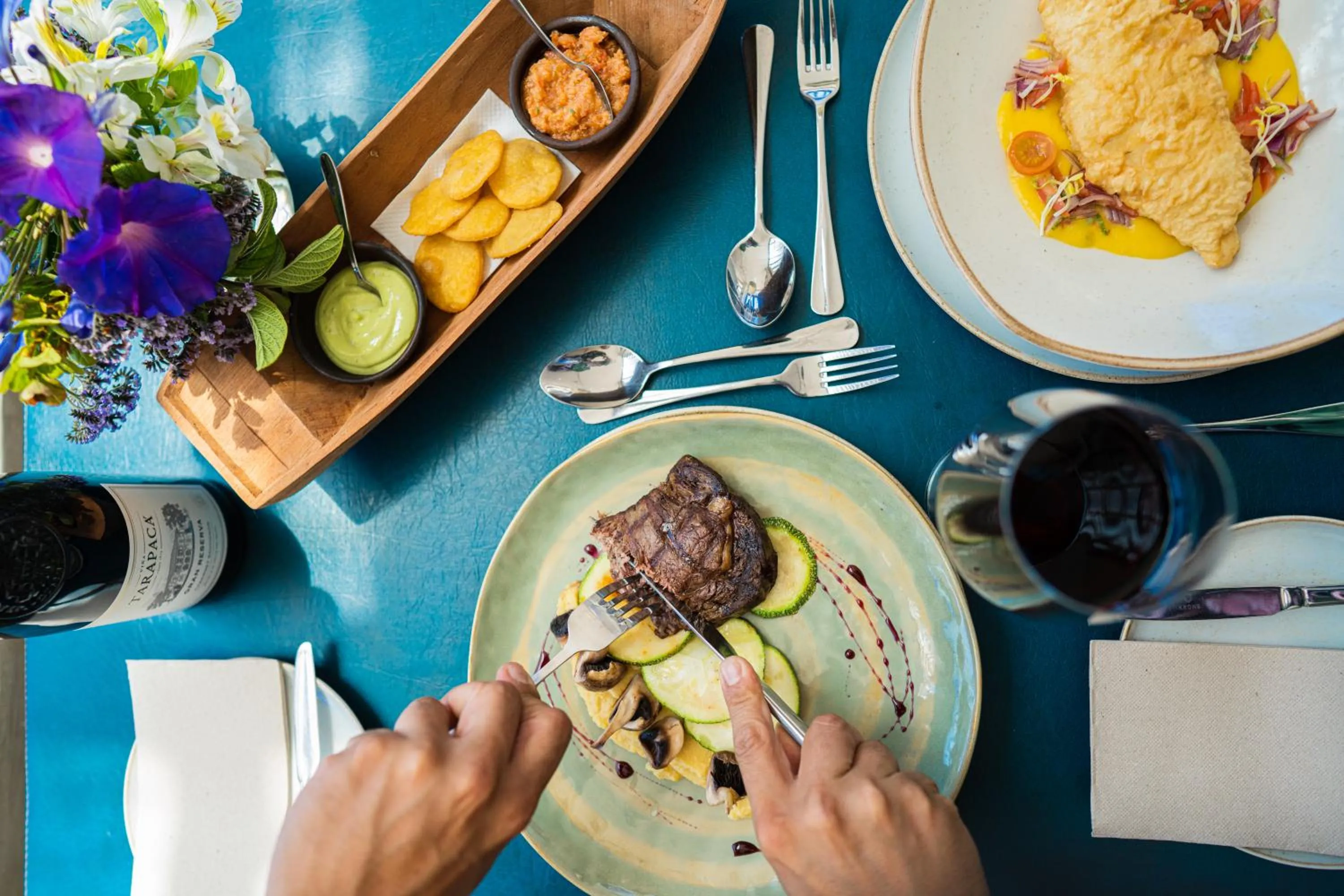 Food in Yachting Hotel Quintero