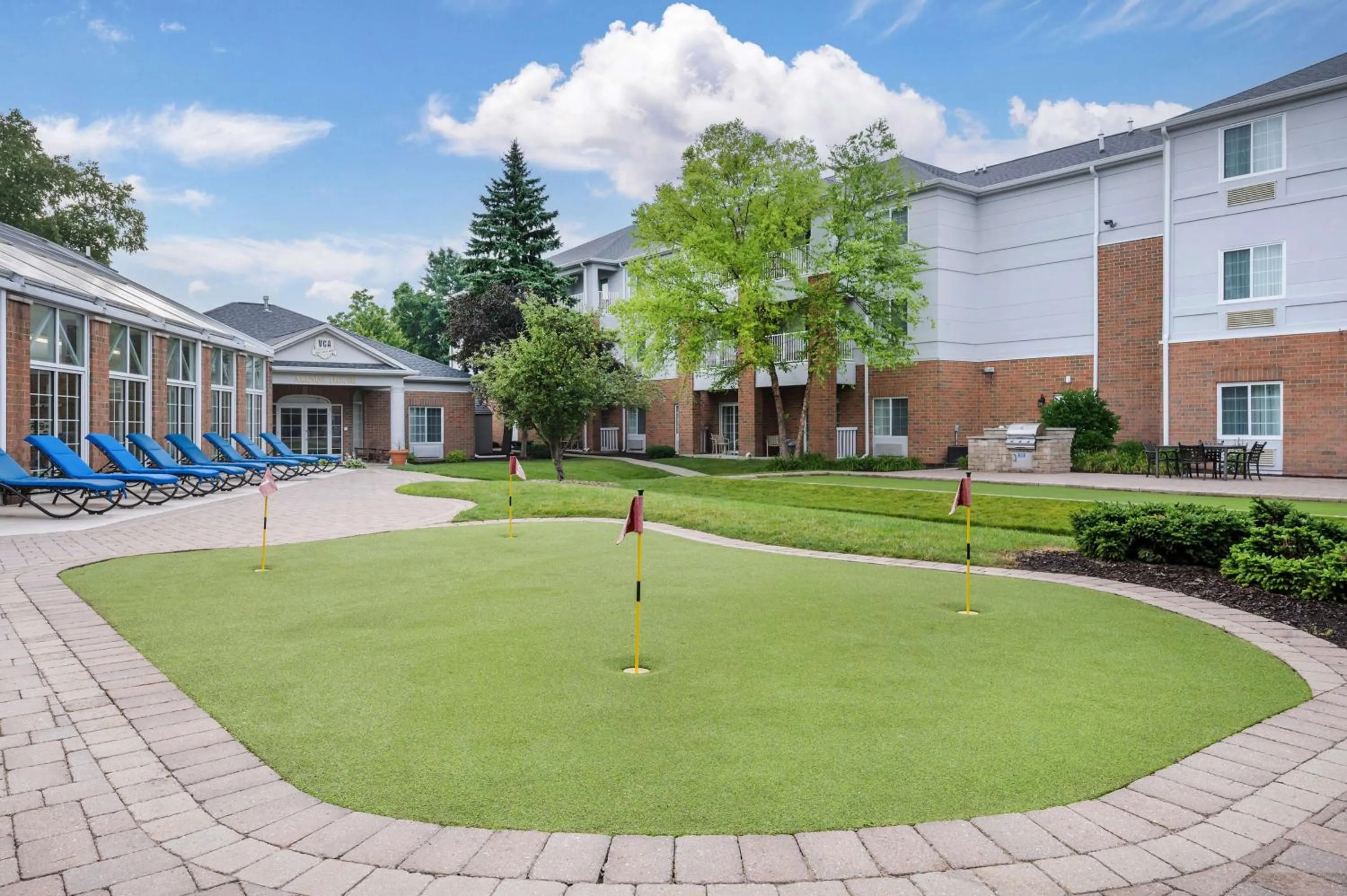 Golfcourse in Hilton Vacation Club Varsity Club South Bend, IN