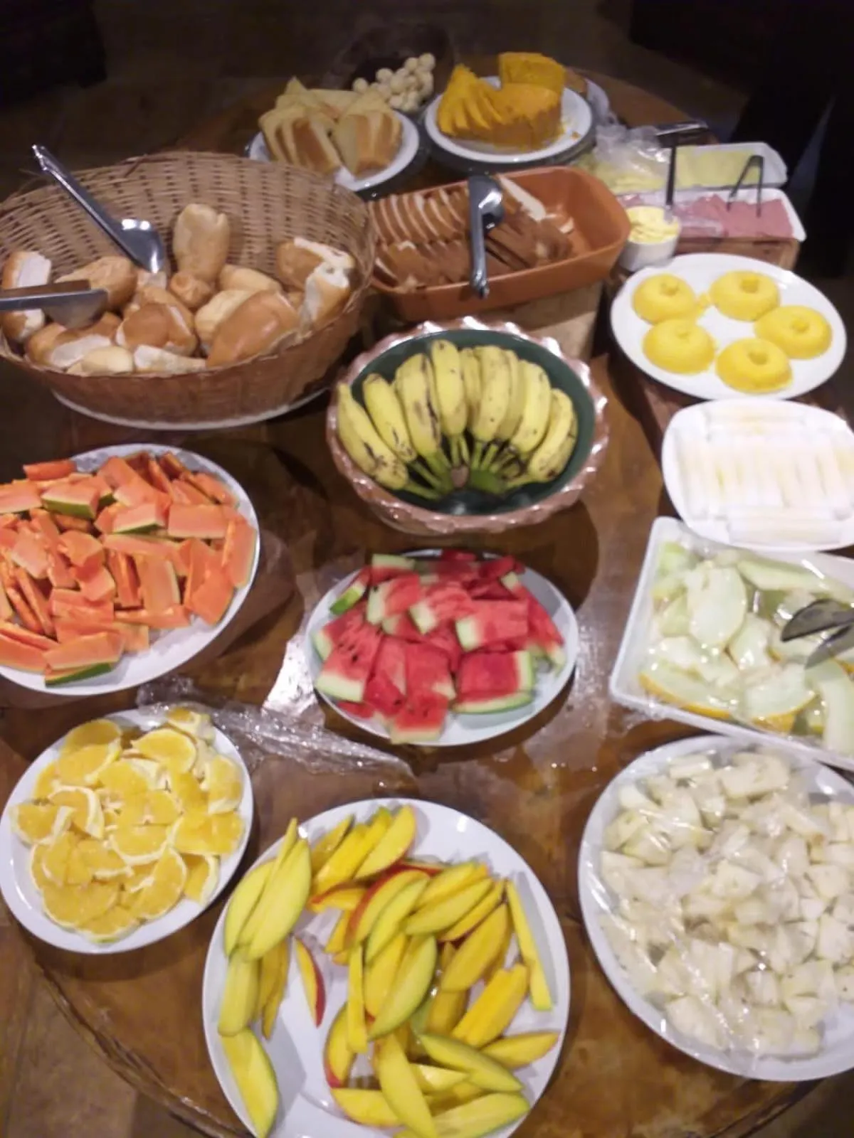 Breakfast in Pousada Portas da Amazônia