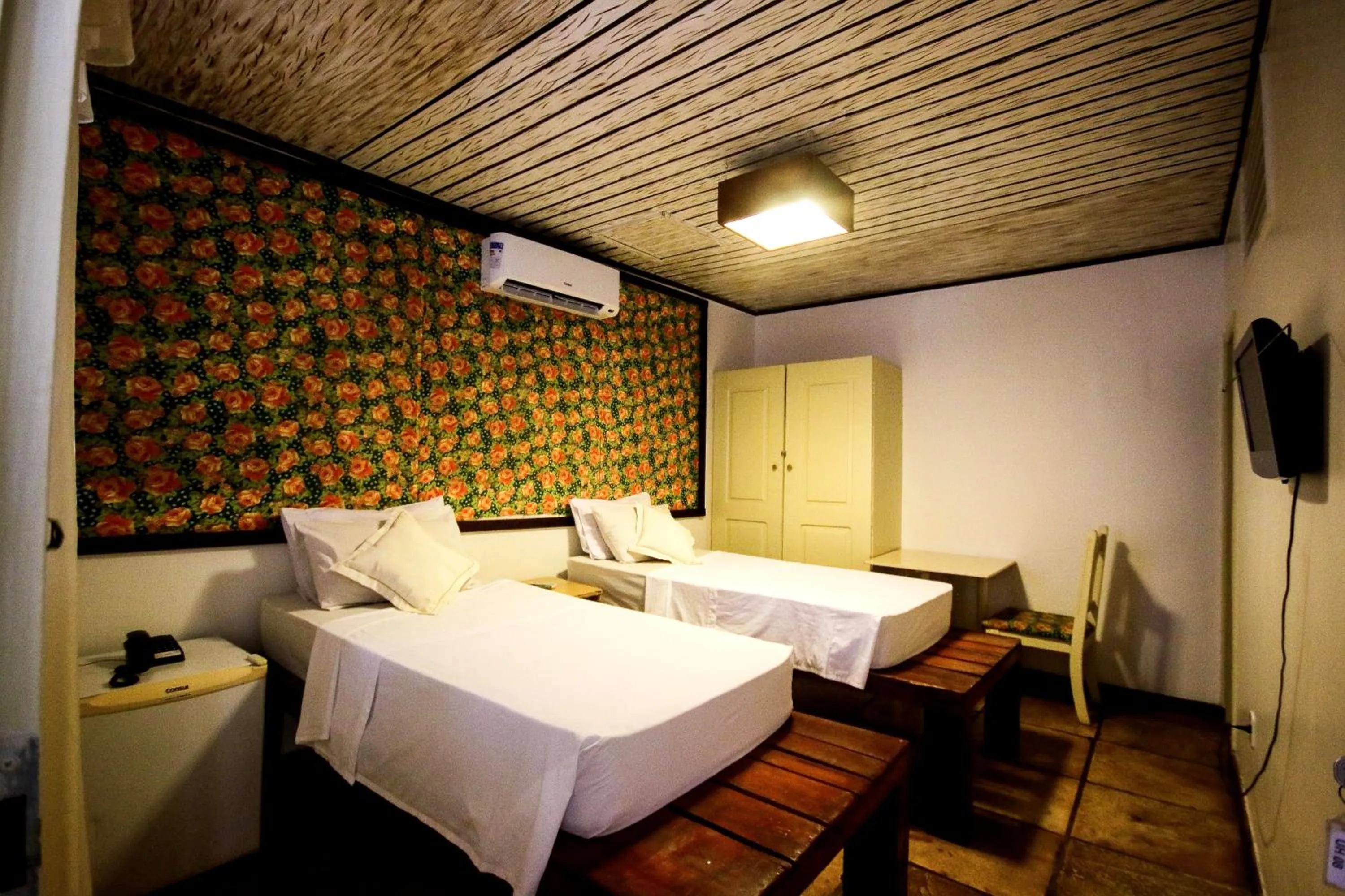 Bed in Pousada Portas da Amazônia