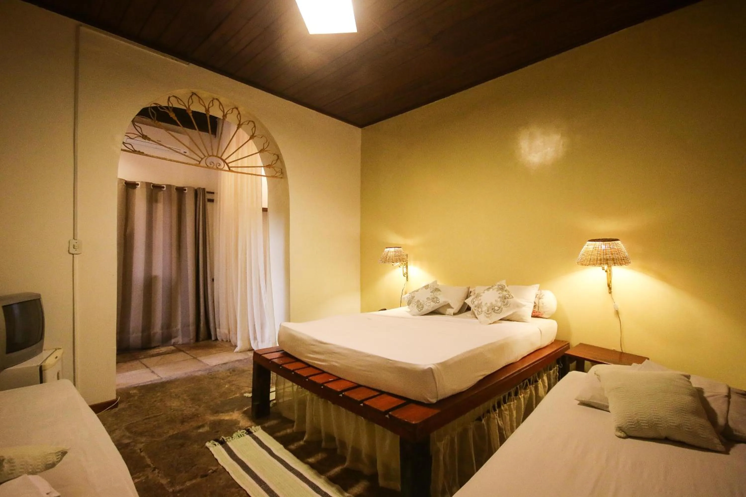 Bed in Pousada Portas da Amazônia