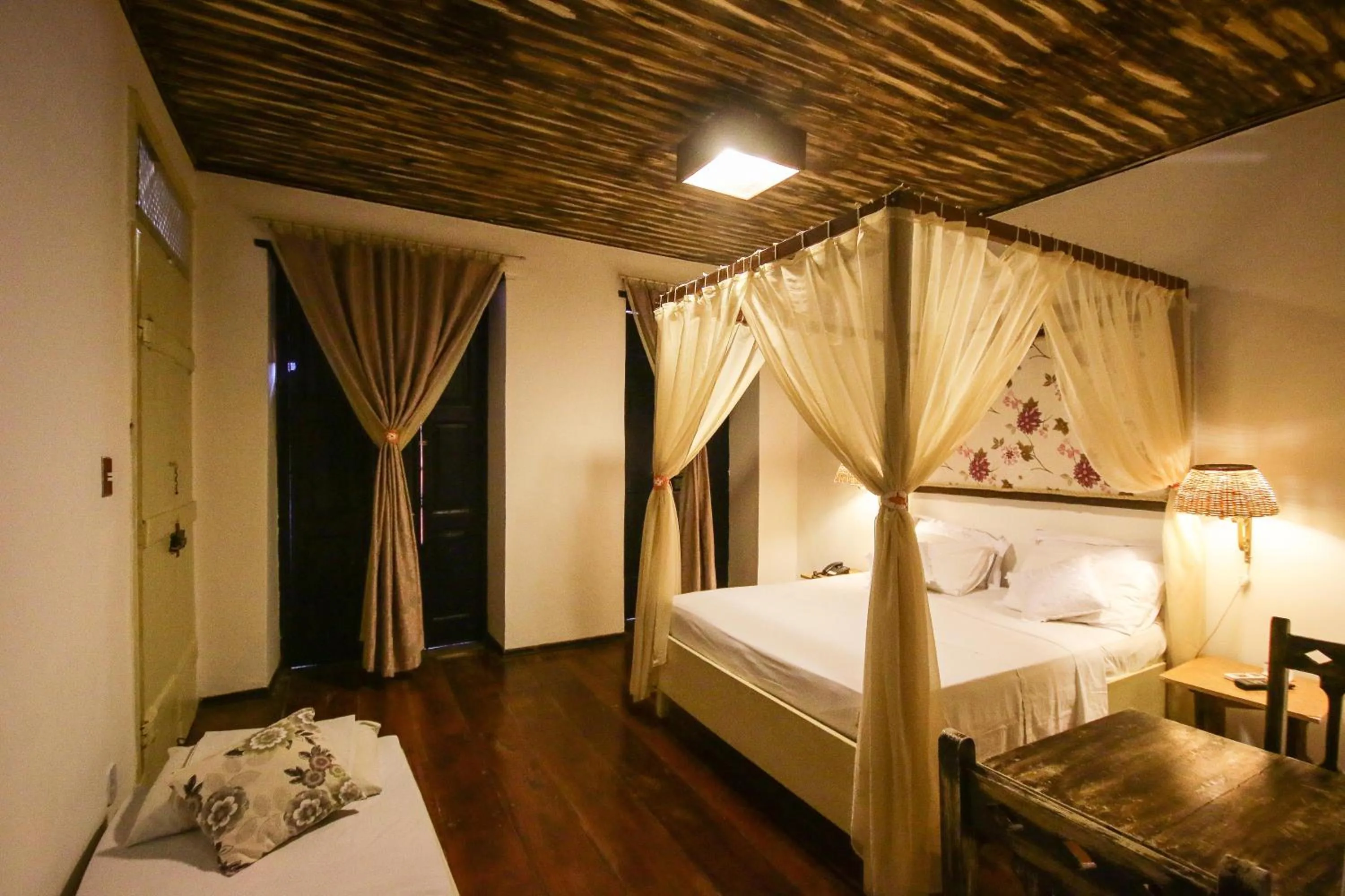 Bed in Pousada Portas da Amazônia