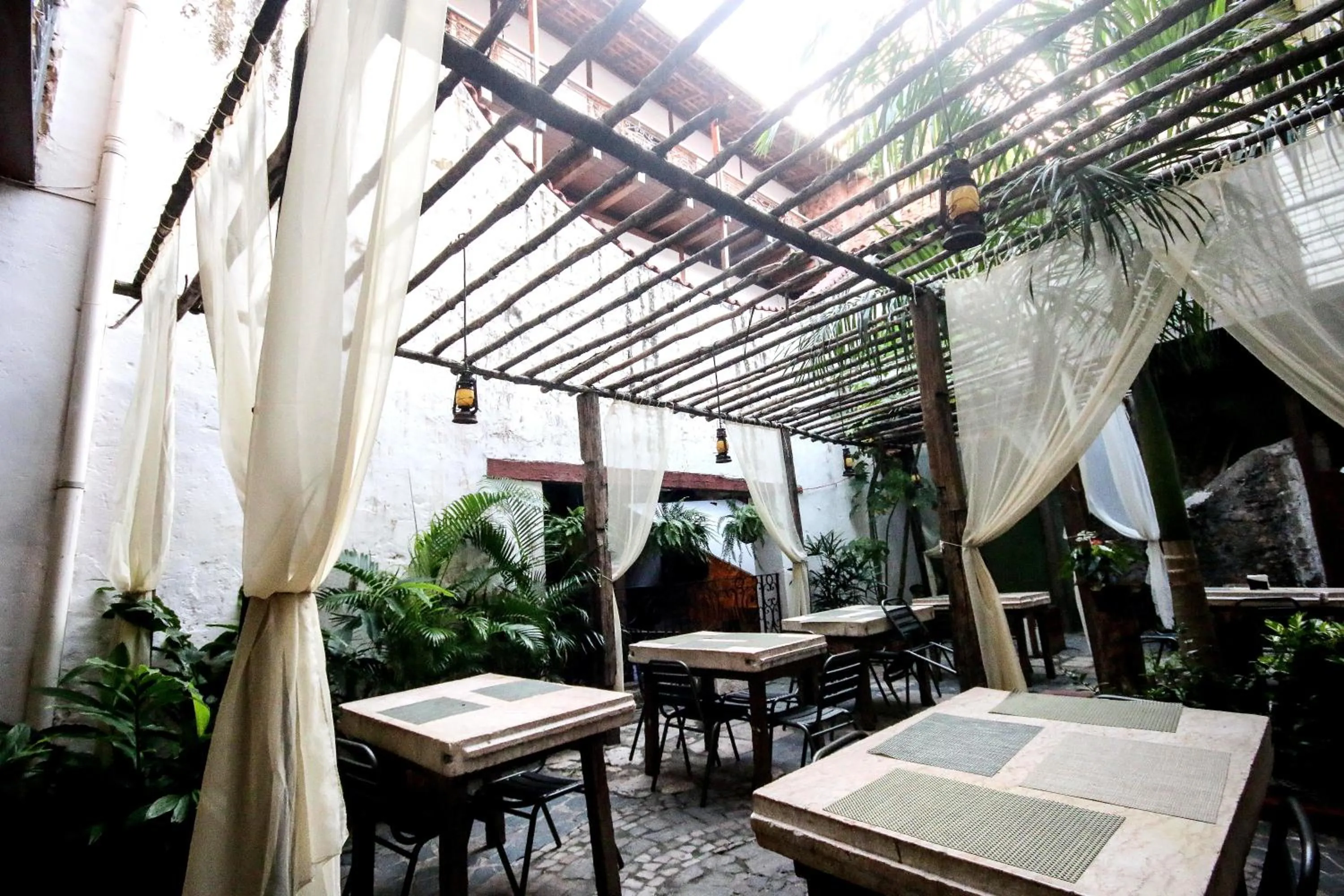 Patio in Pousada Portas da Amazônia