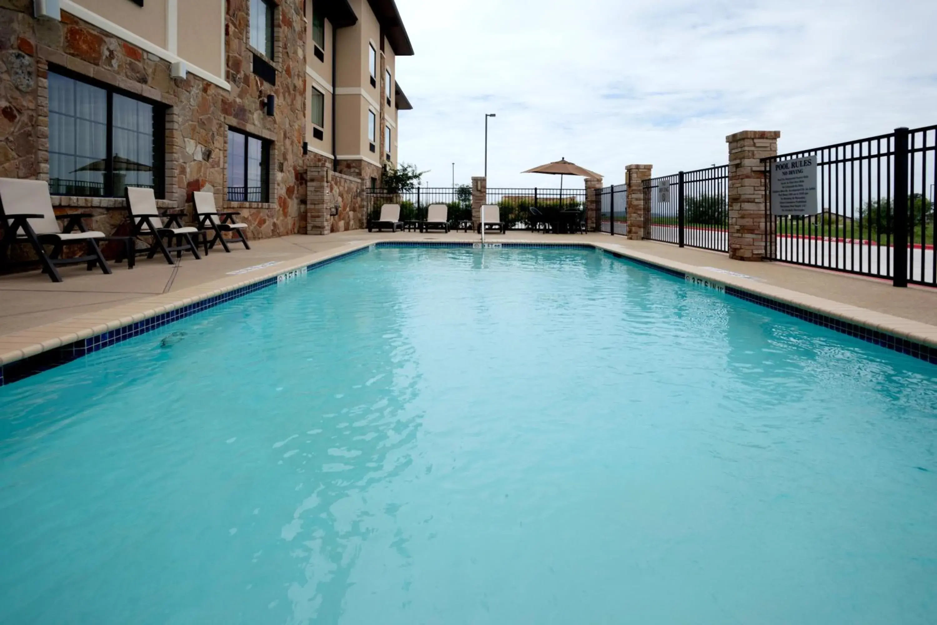Swimming pool in Holiday Inn Express Marble Falls by IHG Swimming pool in Holiday Inn Express Marble Falls by IHG