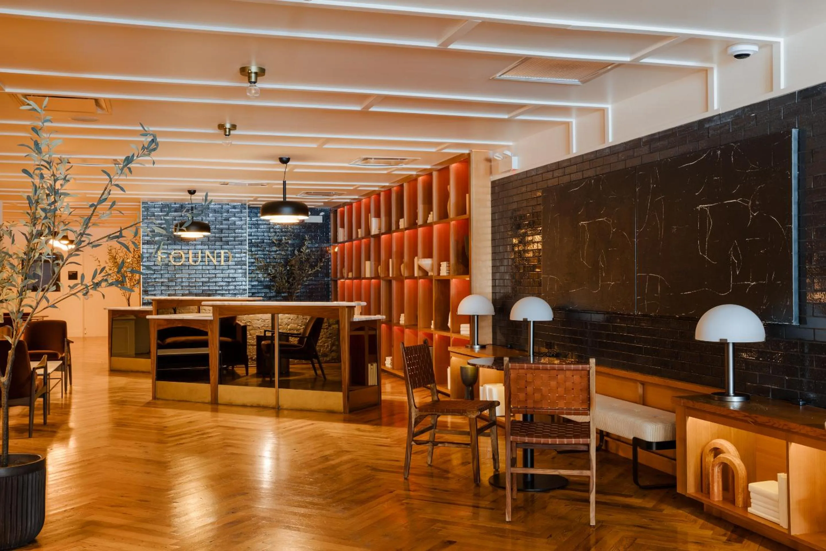 Lobby or reception in FOUND Hotel Chicago River North