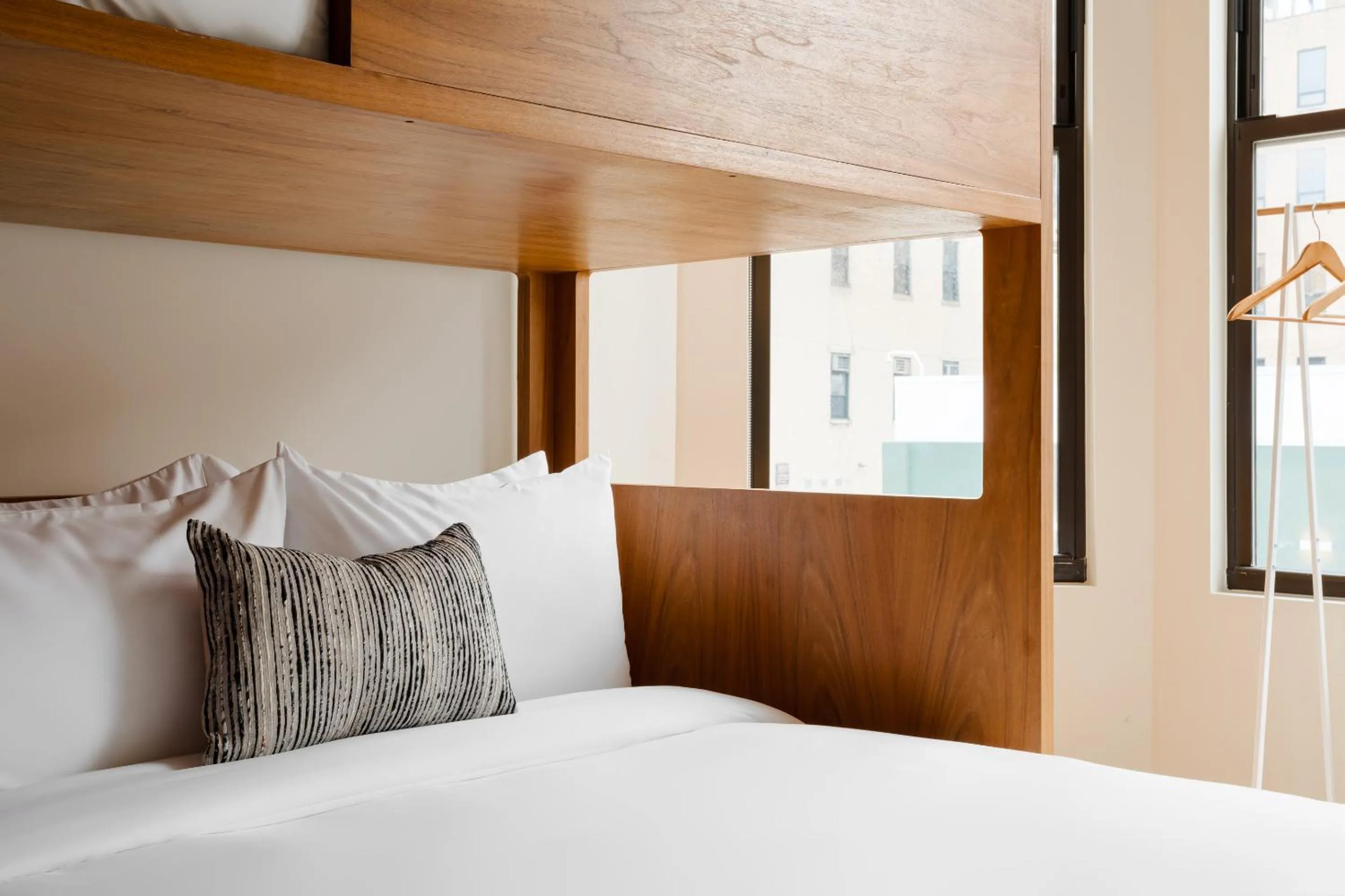 Bed in FOUND Hotel Chicago River North