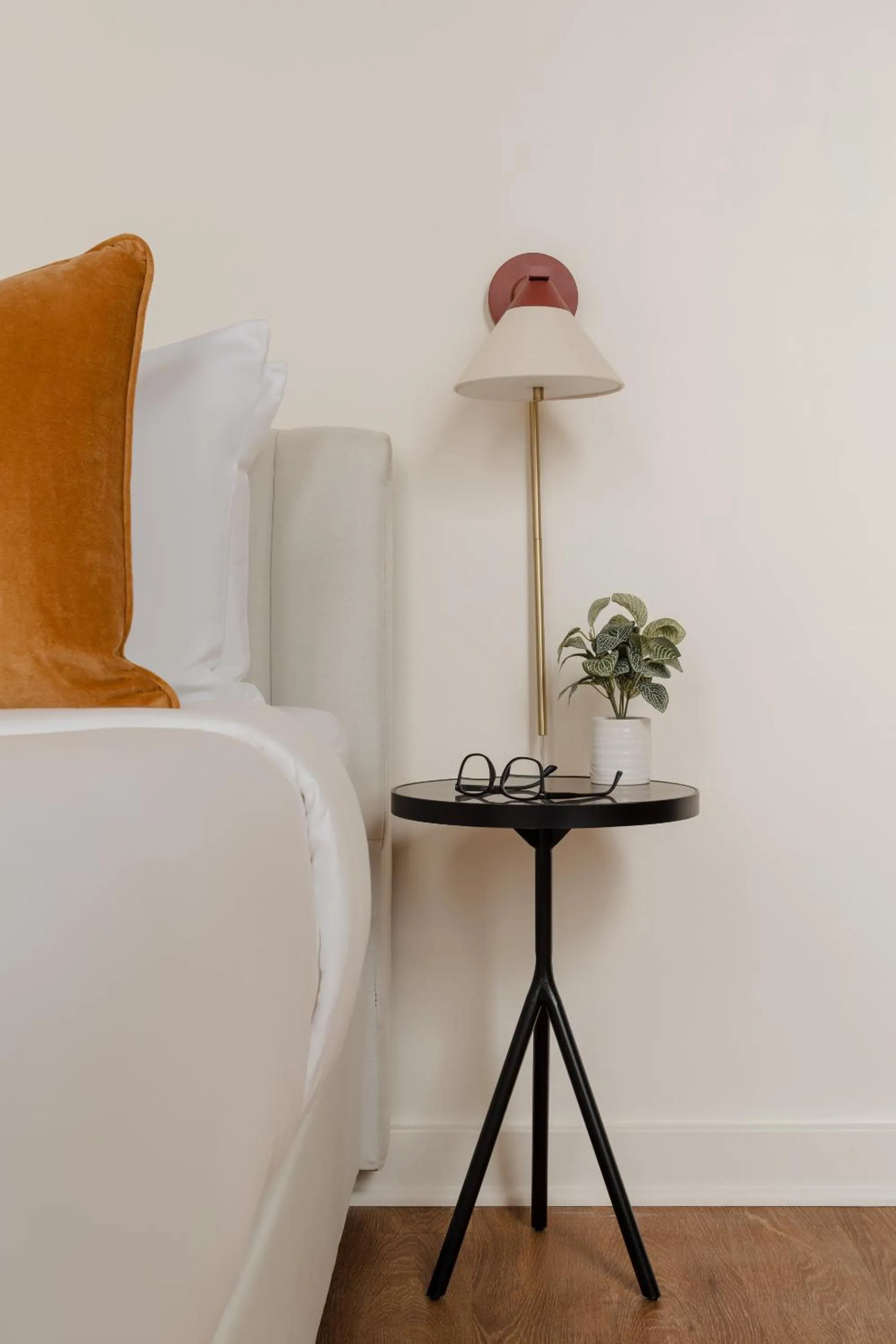 Bed in FOUND Hotel Chicago River North