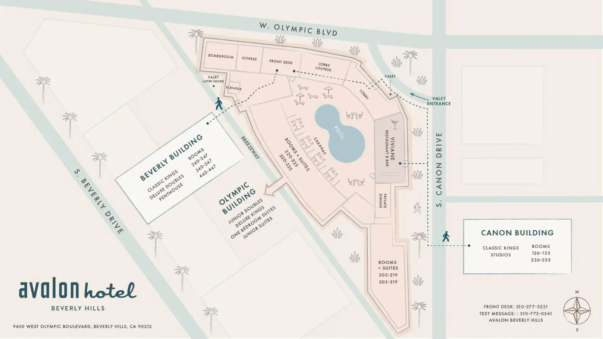 Property building in Avalon Hotel Beverly Hills, a Member of Design Hotels Property building in Avalon Hotel Beverly Hills, a Member of Design Hotels